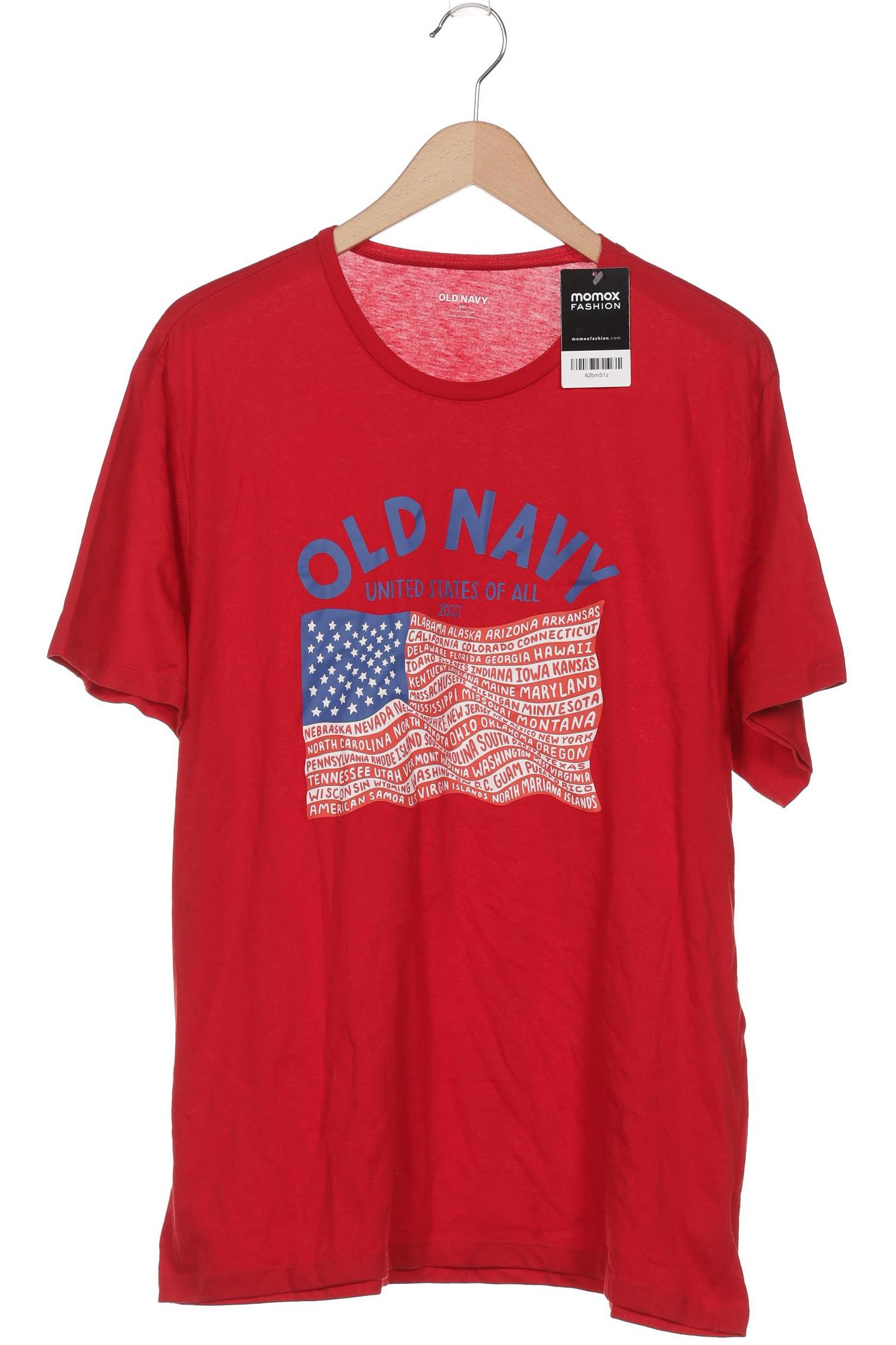 

Old Navy Herren T-Shirt, rot, Gr. 56