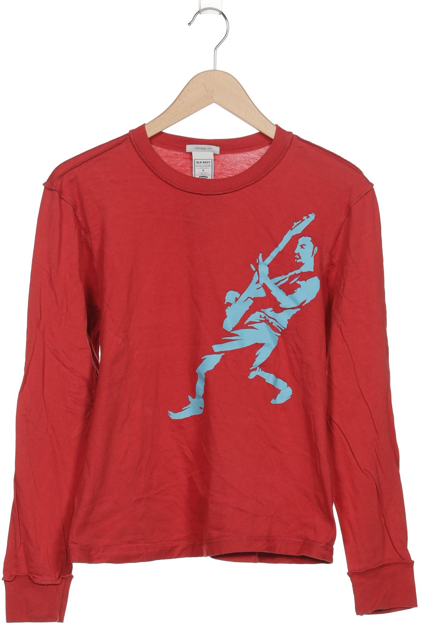 

Old Navy Herren Langarmshirt, rot, Gr. 46