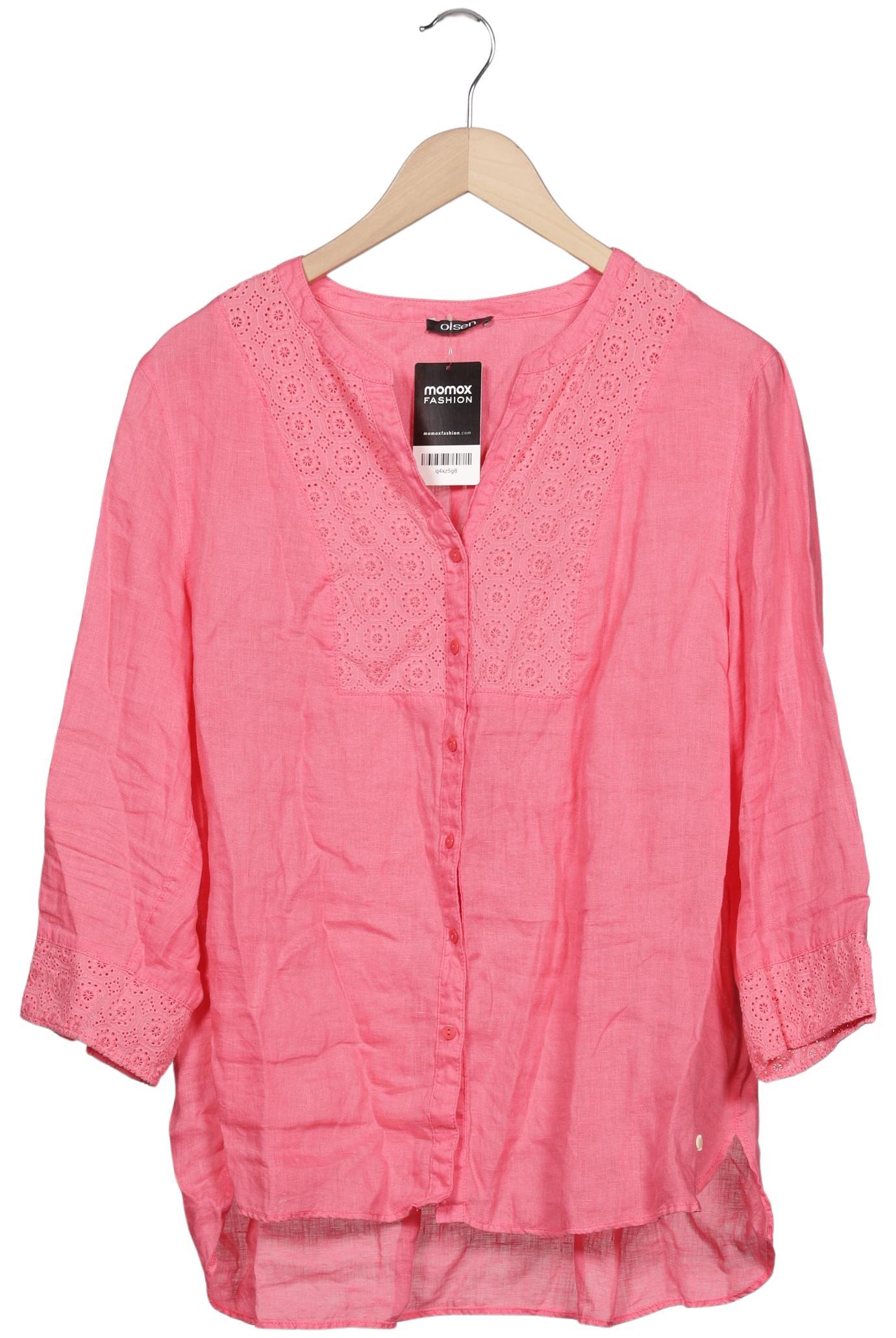 

Olsen Damen Bluse, pink, Gr. 44