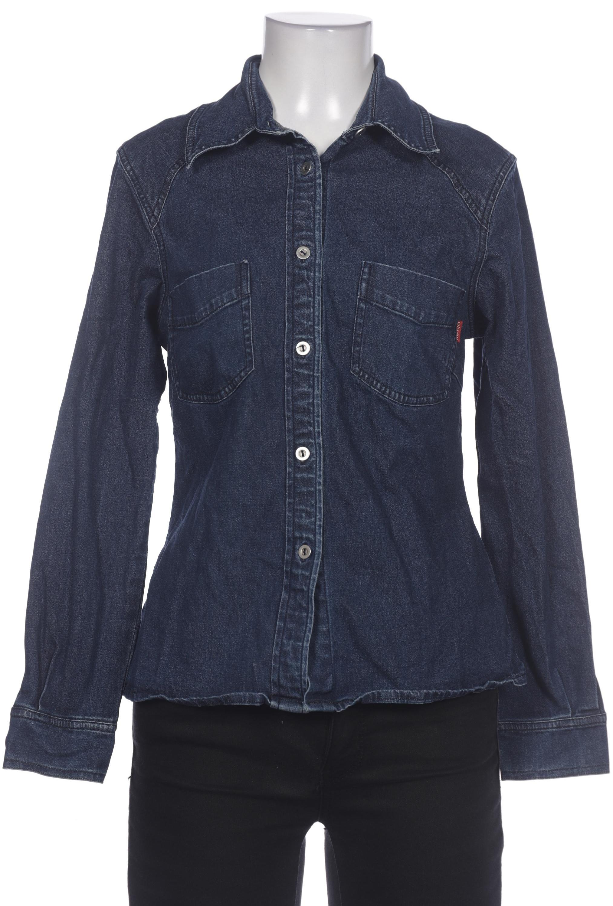 

Olsen Damen Bluse, marineblau, Gr. 36