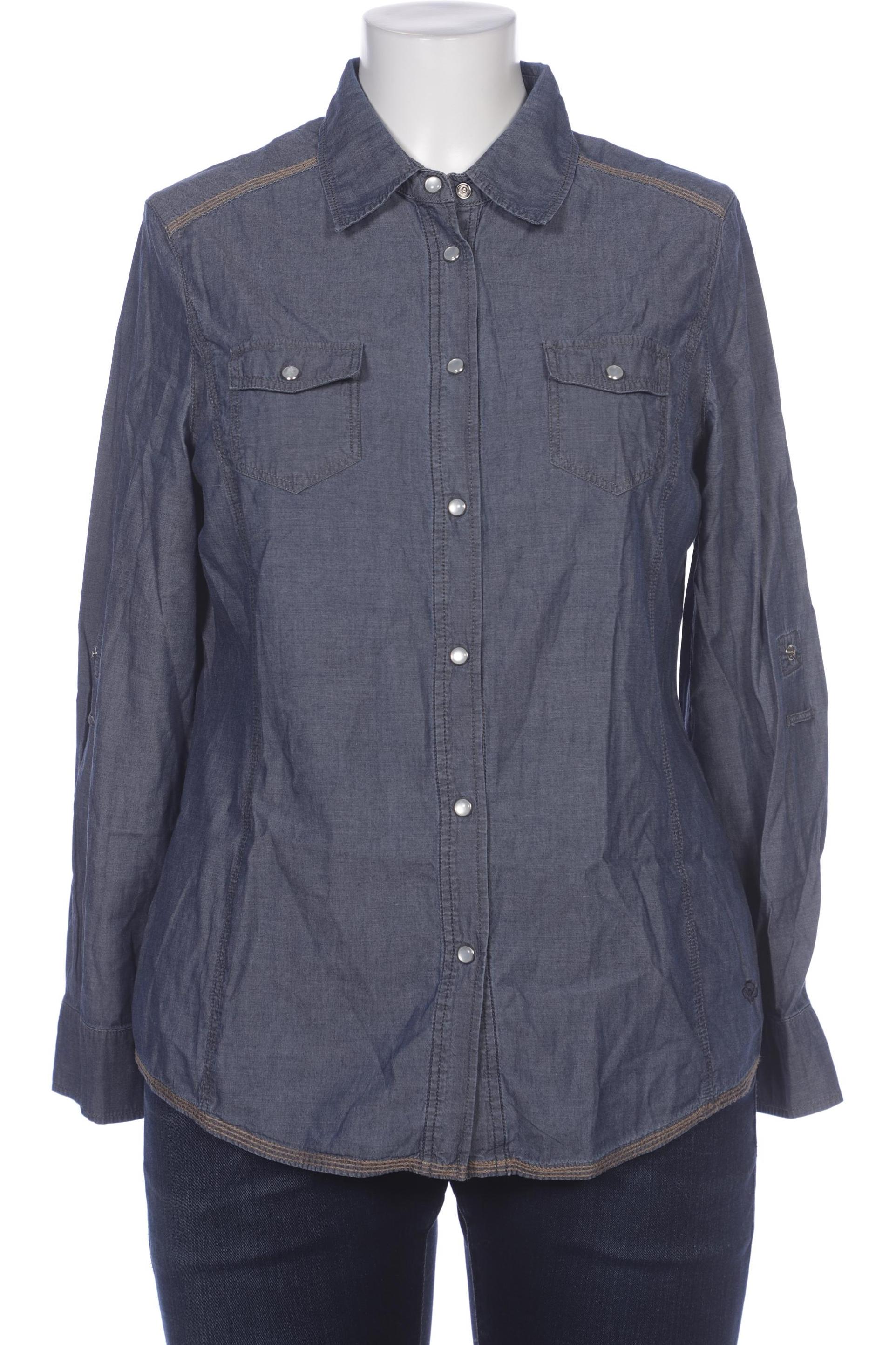 

Olsen Damen Bluse, blau, Gr. 42