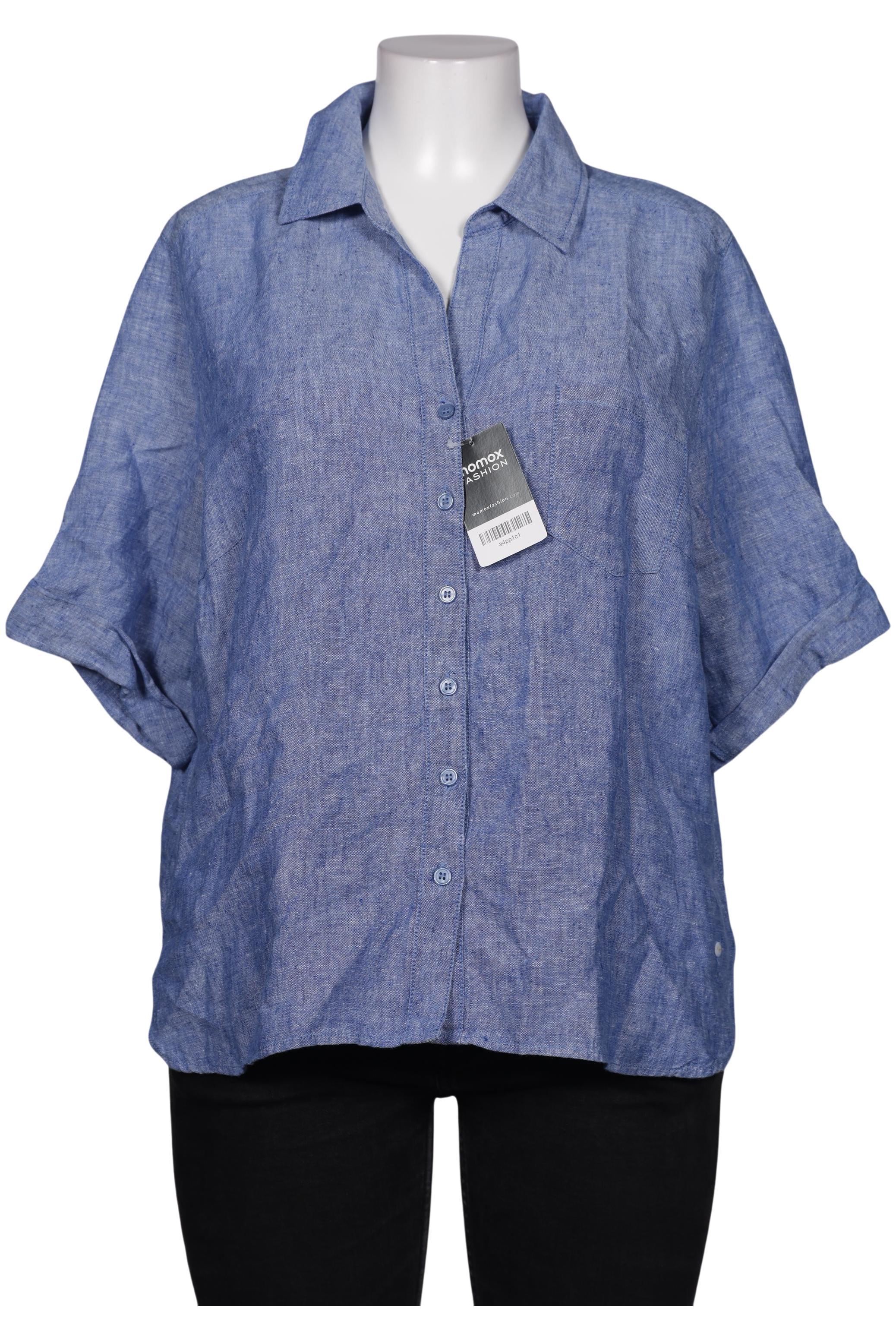

Olsen Damen Bluse, blau, Gr. 46