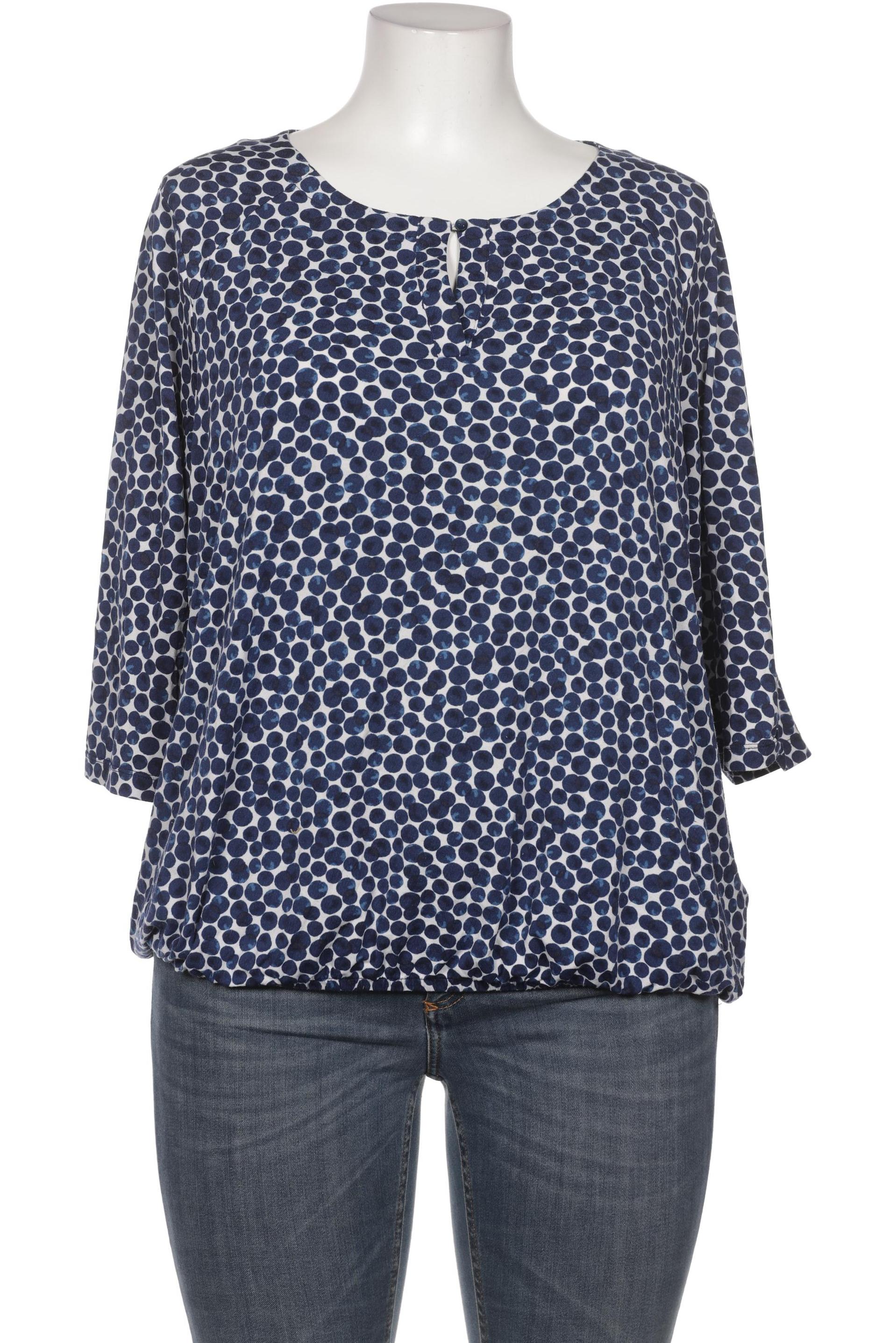 

Olsen Damen Bluse, marineblau, Gr. 48