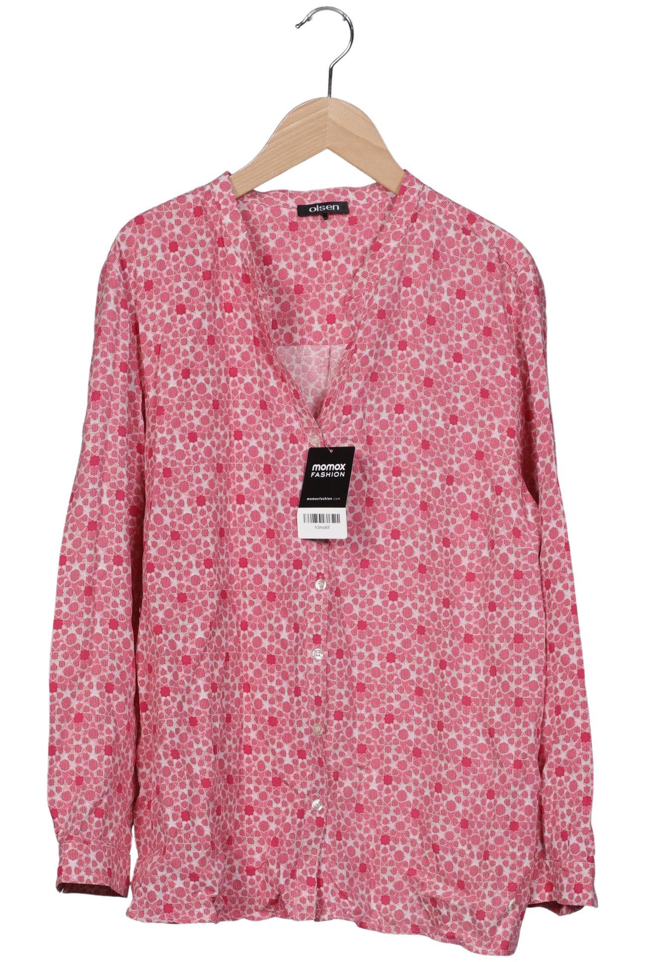 

Olsen Damen Bluse, pink, Gr. 44