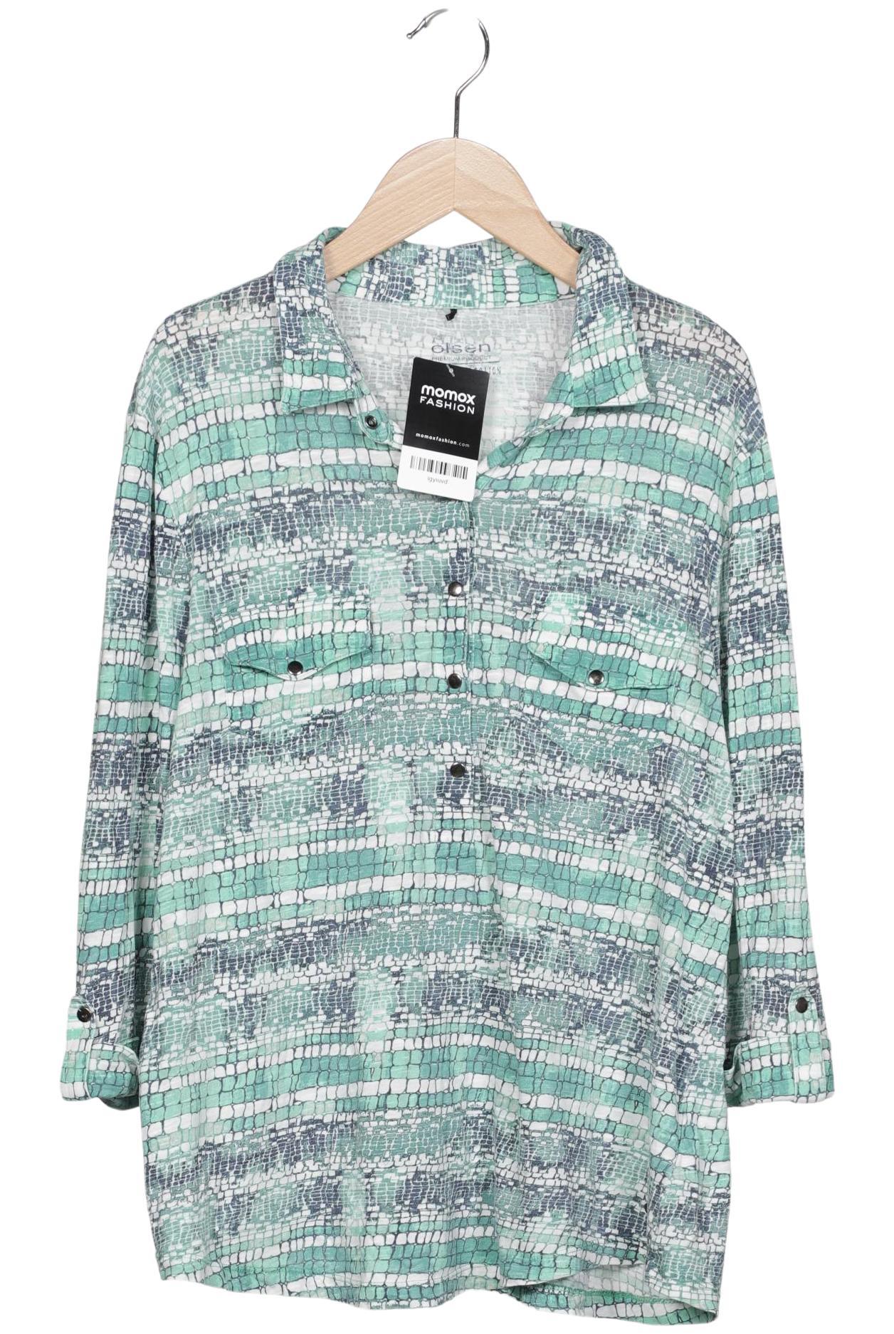 

Olsen Damen Bluse, grün, Gr. 42