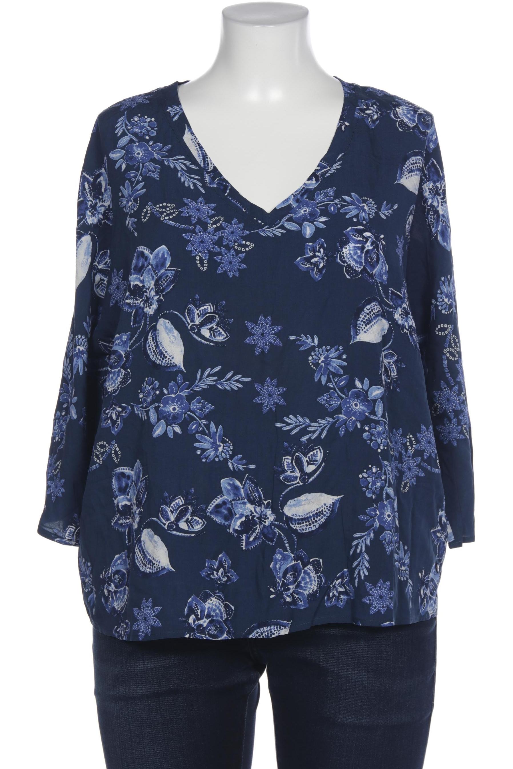 

Olsen Damen Bluse, marineblau, Gr. 48