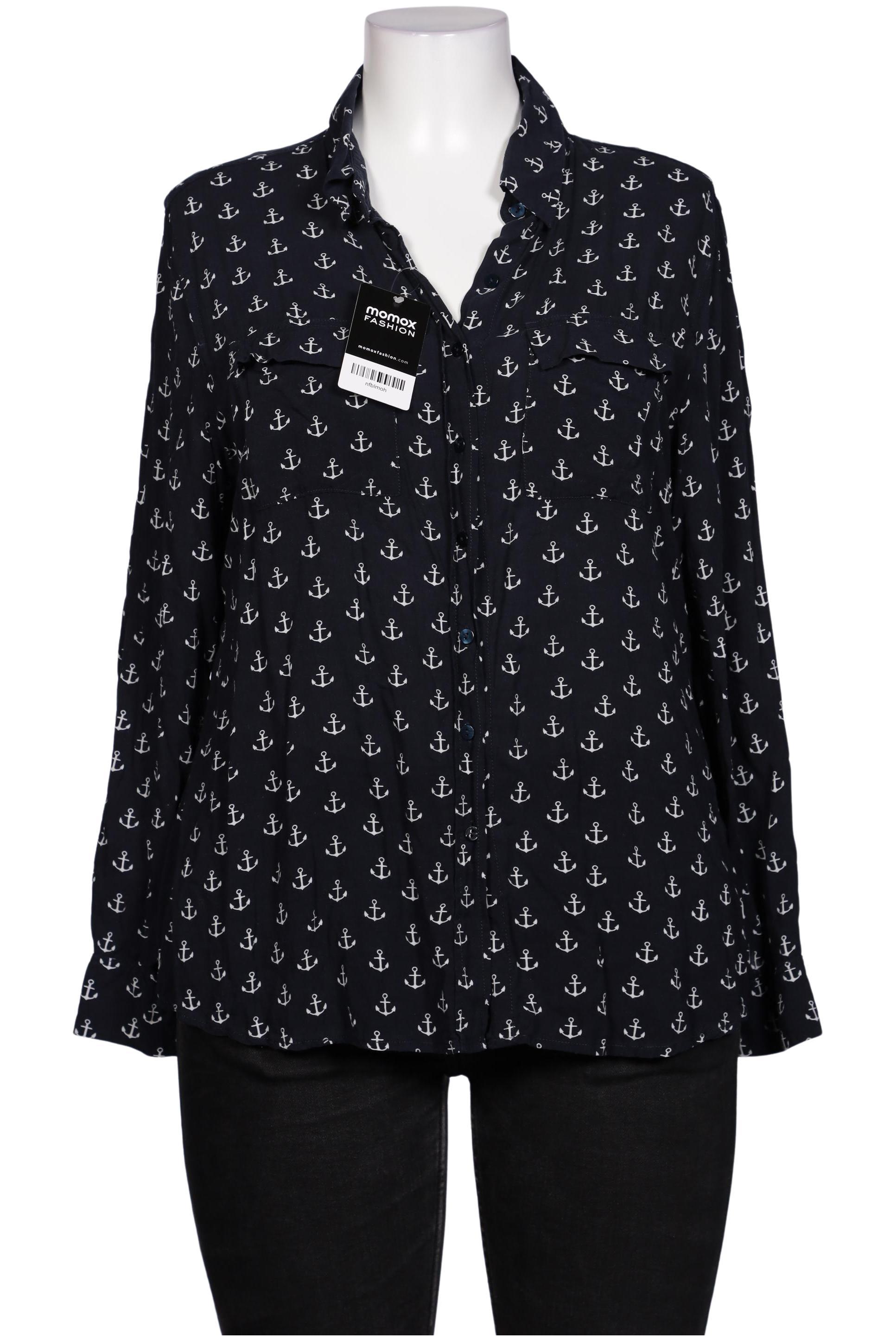 

Olsen Damen Bluse, marineblau, Gr. 44