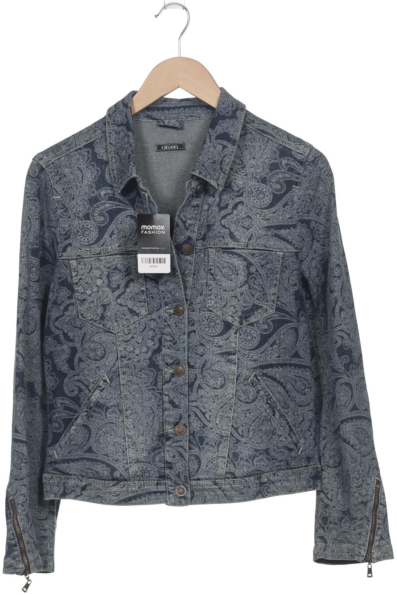 

Olsen Damen Jacke, blau, Gr. 38