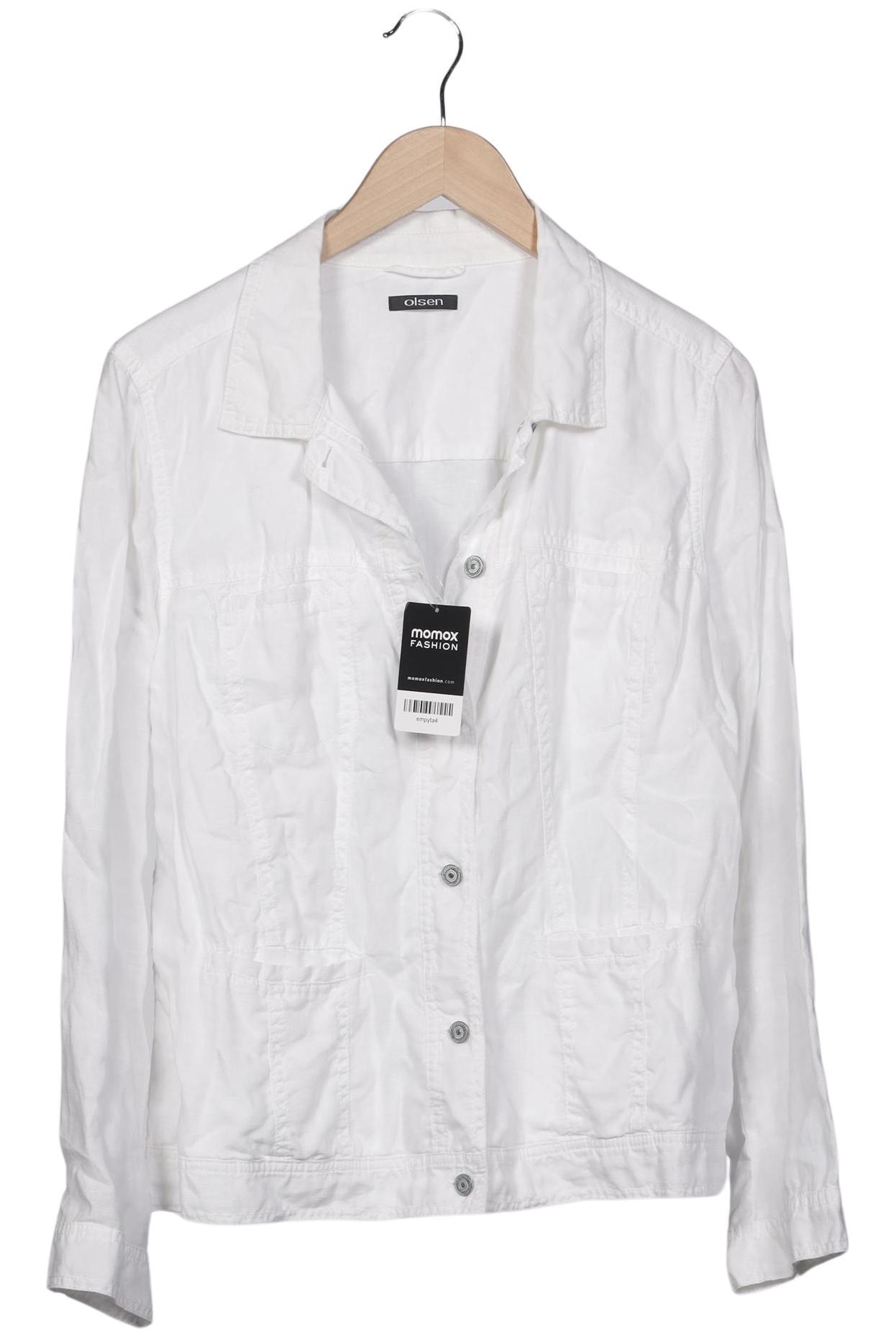 

Olsen Damen Jacke, weiß, Gr. 44