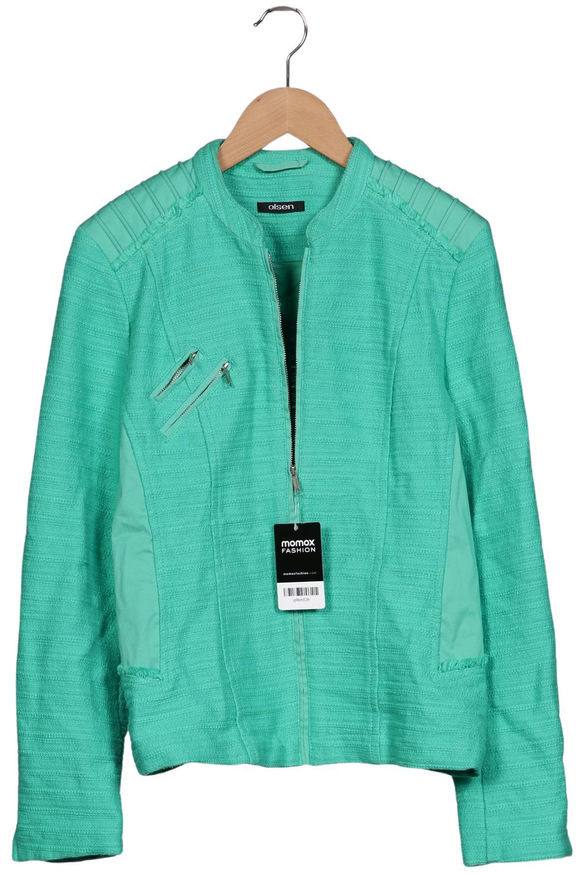

Olsen Damen Jacke, türkis, Gr. 40