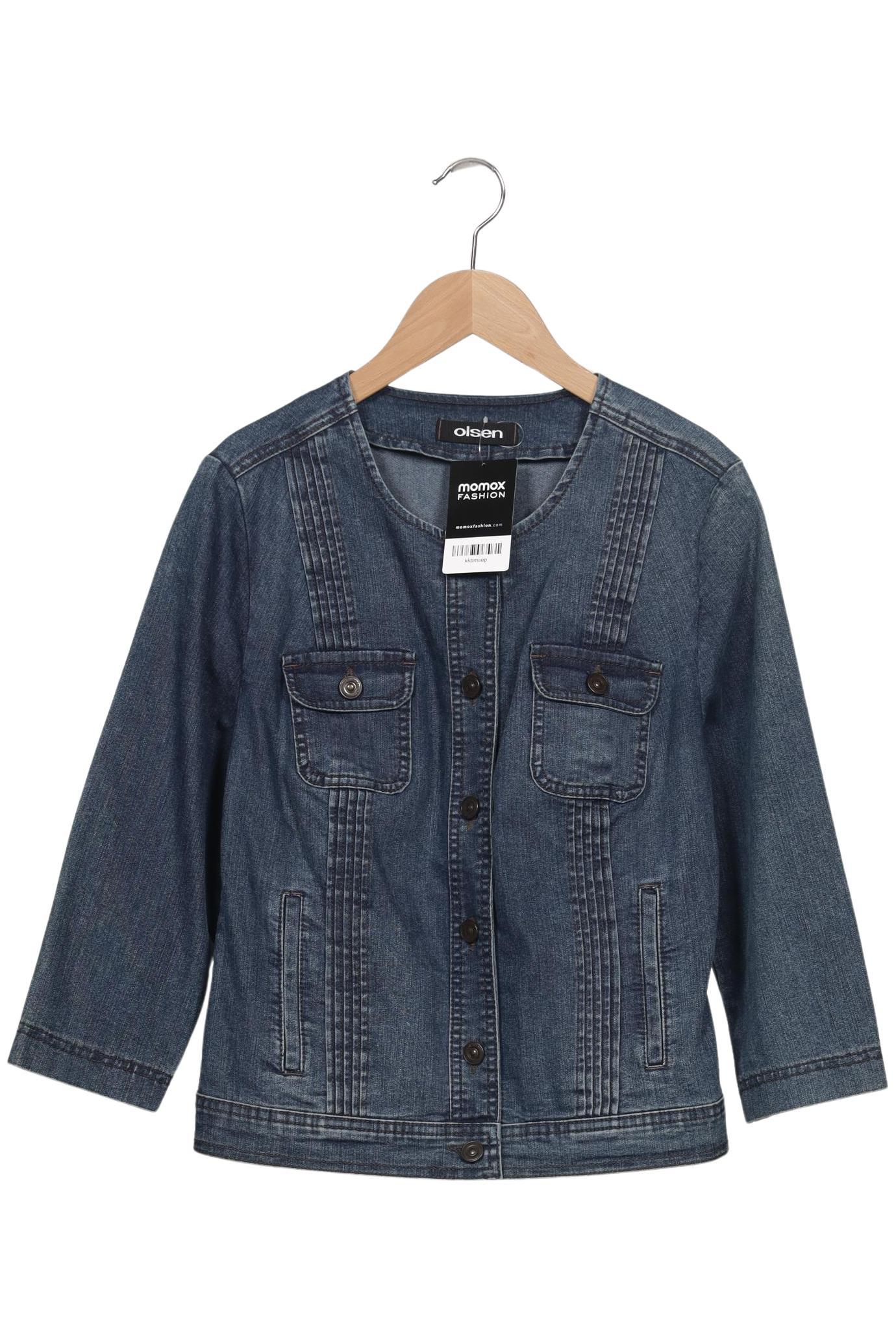 

Olsen Damen Jacke, blau, Gr. 36