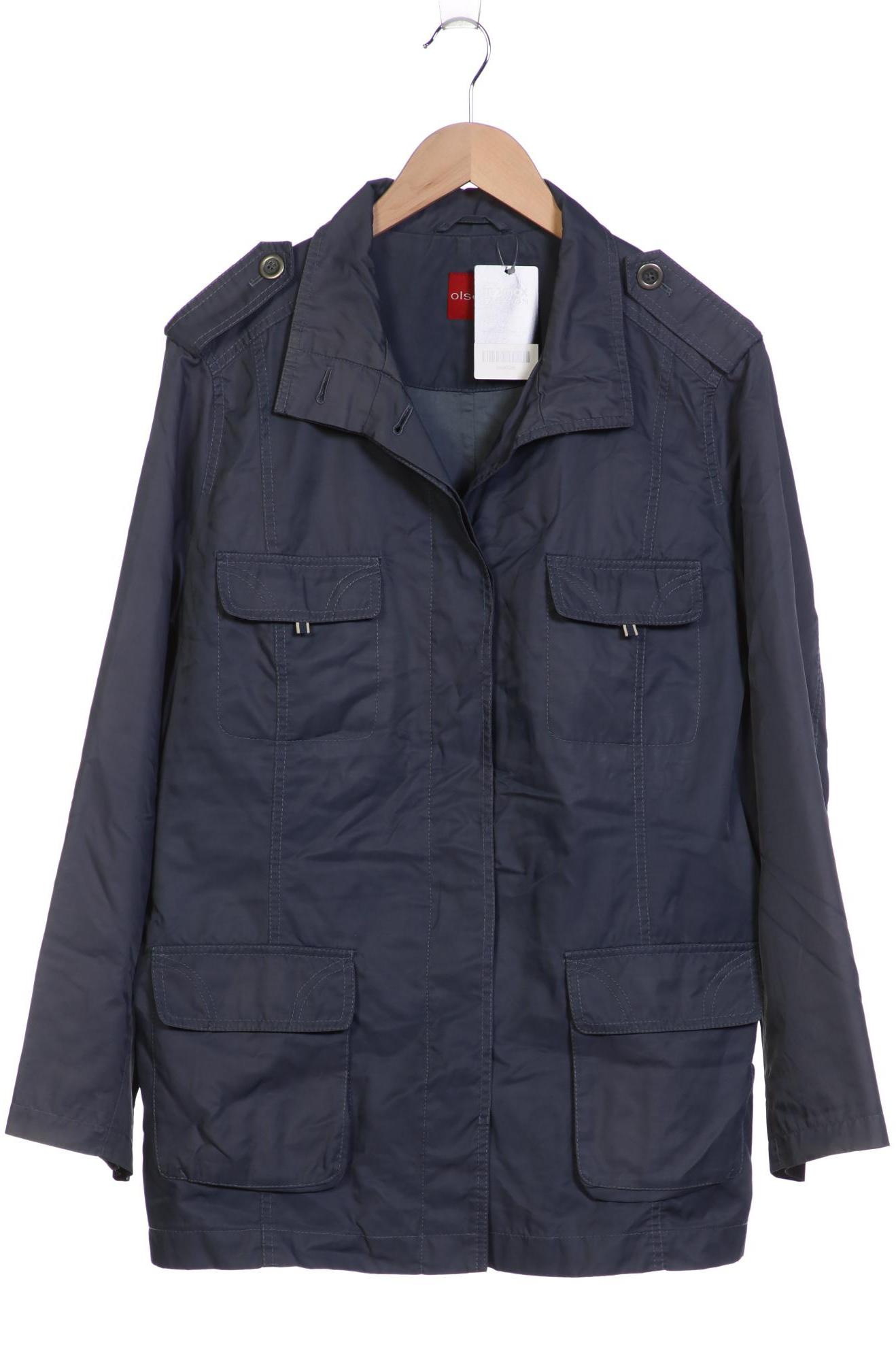 

Olsen Damen Jacke, blau, Gr. 48
