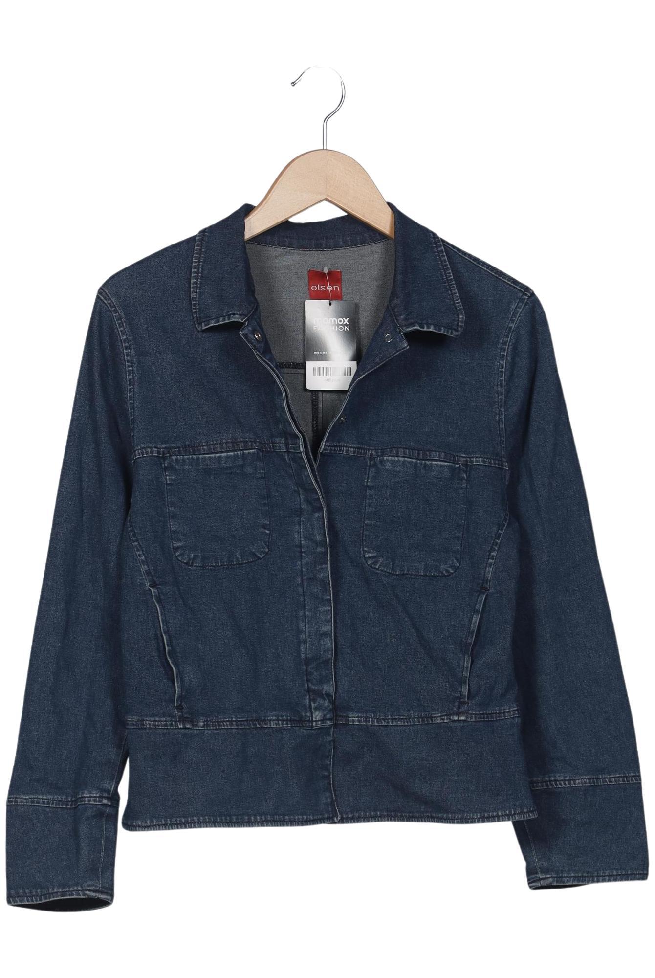 

Olsen Damen Jacke, blau, Gr. 38