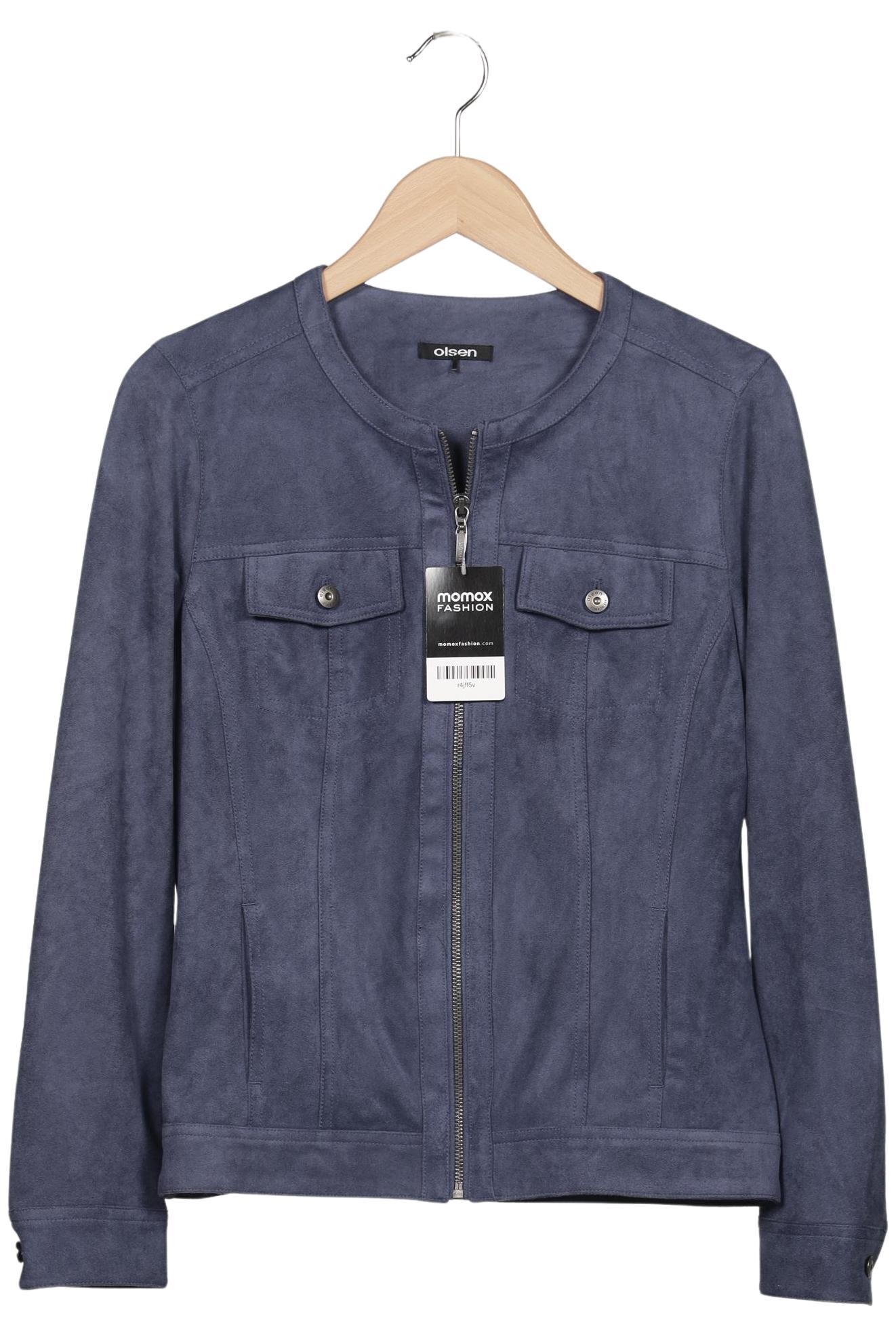 

Olsen Damen Jacke, blau, Gr. 36