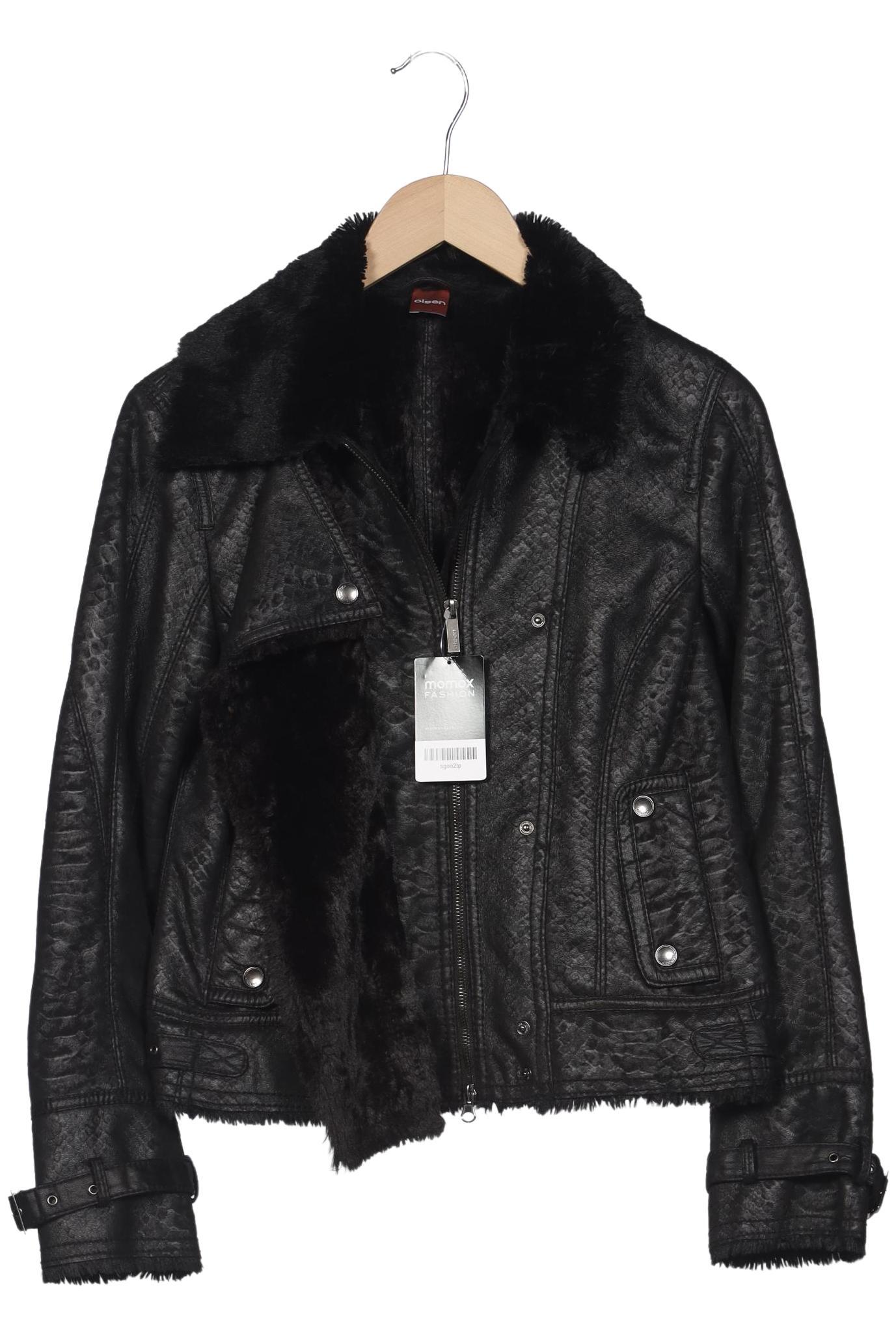 

Olsen Damen Jacke, schwarz, Gr. 36