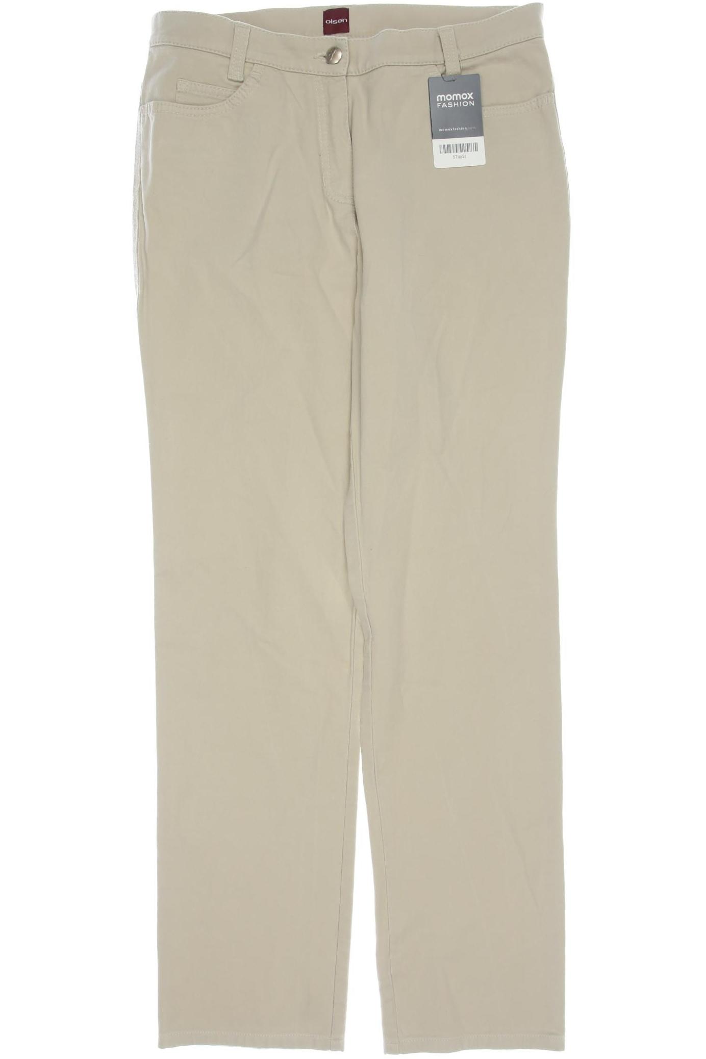 

Olsen Damen Jeans, beige, Gr. 38