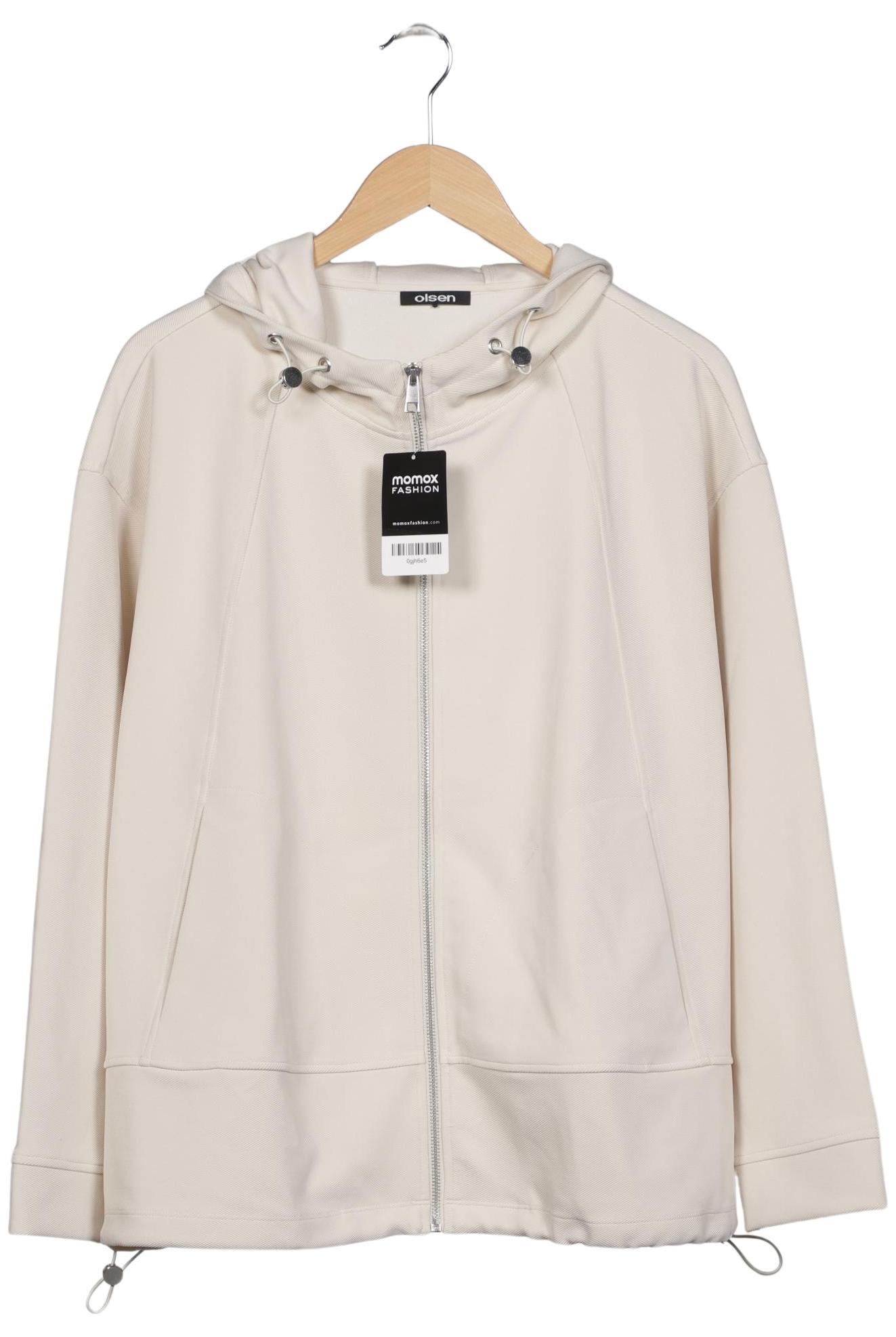 

Olsen Damen Kapuzenpullover, cremeweiß, Gr. 48
