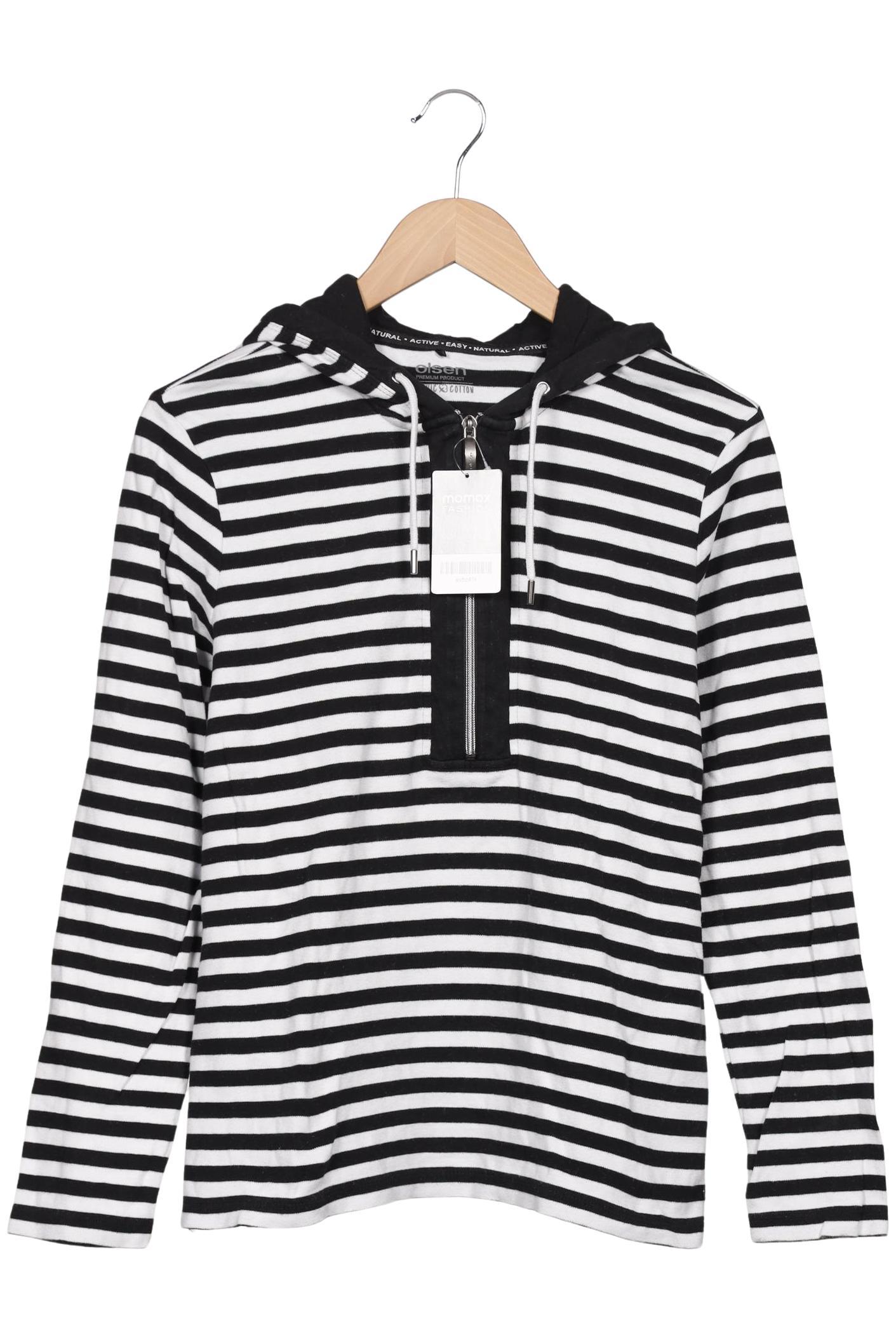 

Olsen Damen Kapuzenpullover, schwarz, Gr. 40