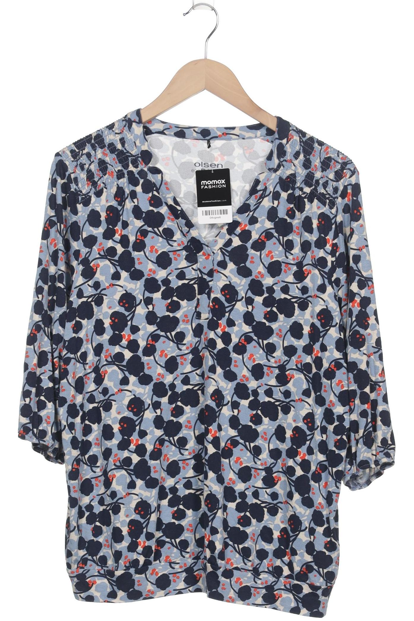 

Olsen Damen Langarmshirt, blau, Gr. 44