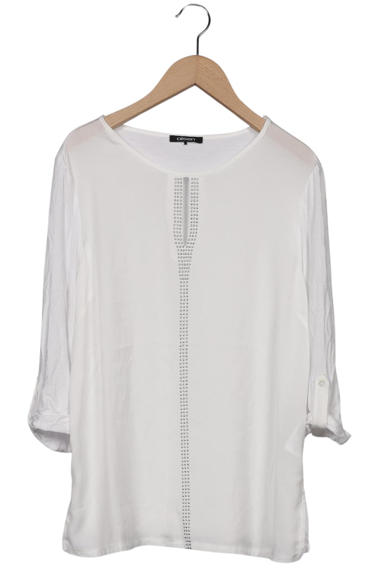

Olsen Damen Langarmshirt, weiß, Gr. 38