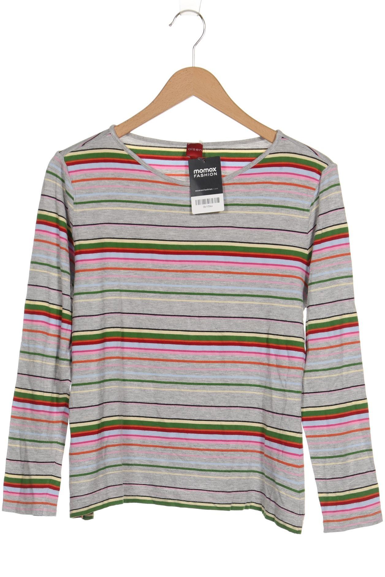 

Olsen Damen Langarmshirt, grau, Gr. 46