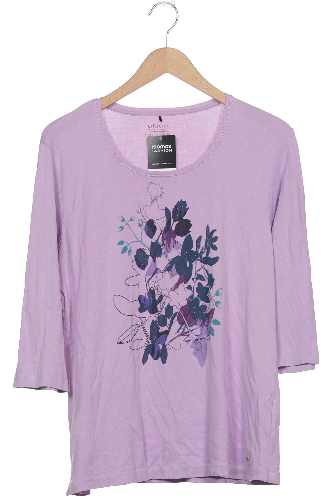 

Olsen Damen Langarmshirt, flieder, Gr. 48