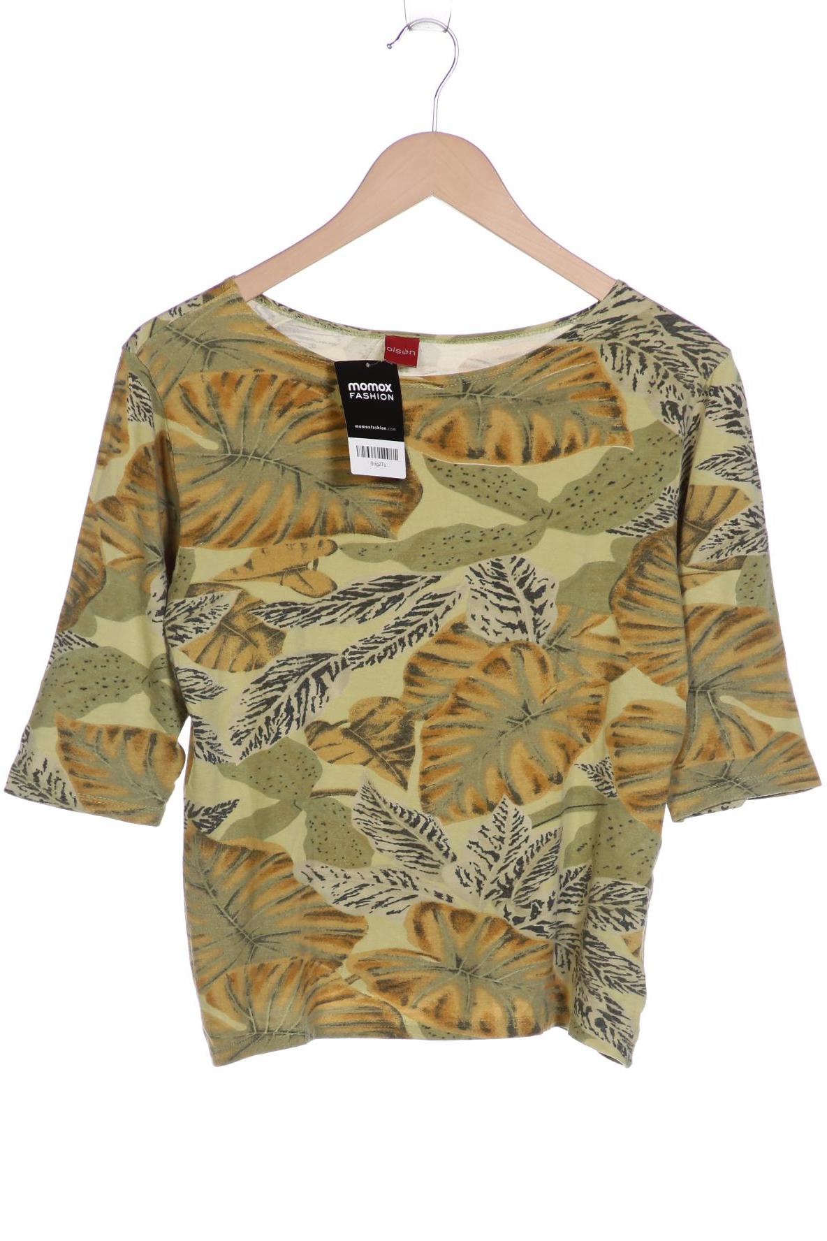 

Olsen Damen Langarmshirt, grün