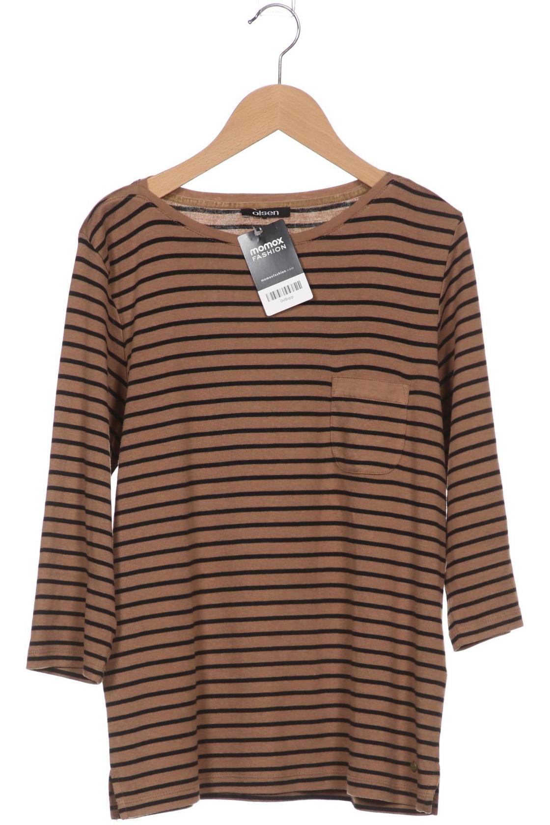 

Olsen Damen Langarmshirt, braun, Gr. 40