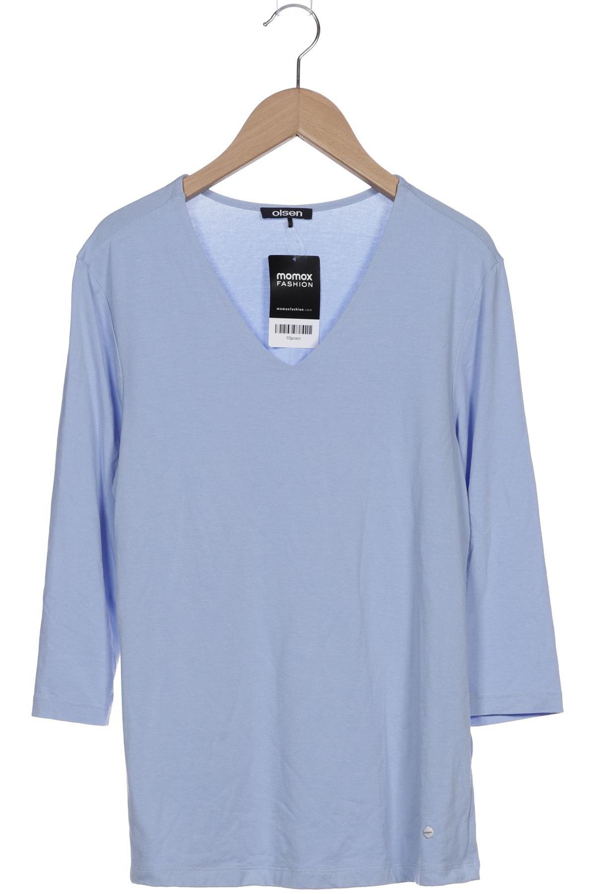 

Olsen Damen Langarmshirt, blau, Gr. 38
