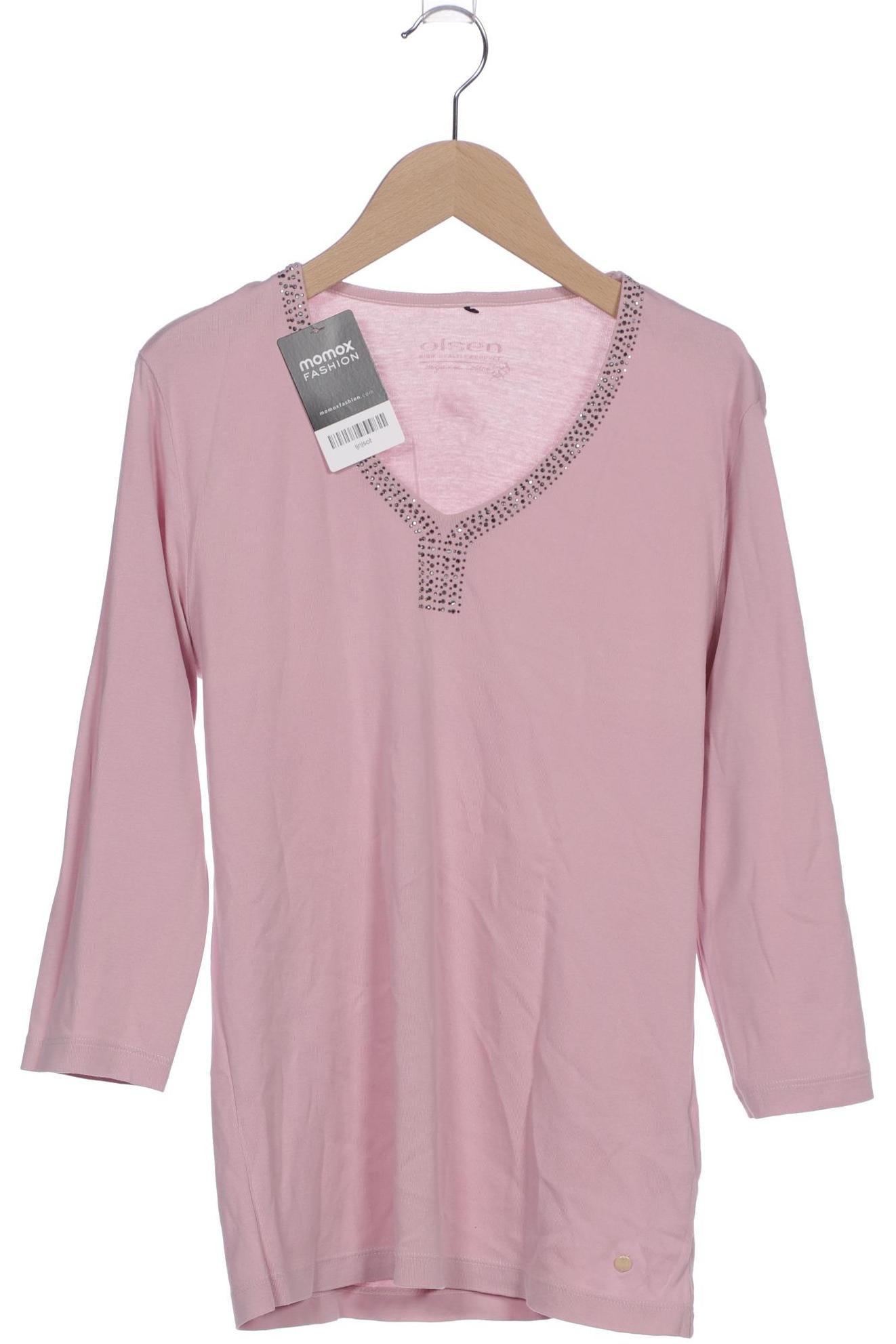 

Olsen Damen Langarmshirt, pink, Gr. 40