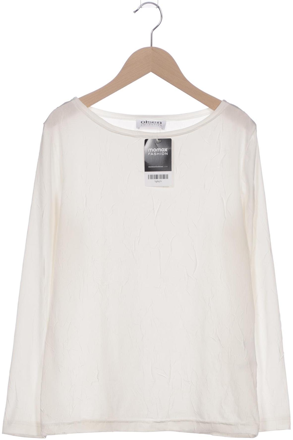 

Olsen Damen Langarmshirt, cremeweiß, Gr. 38