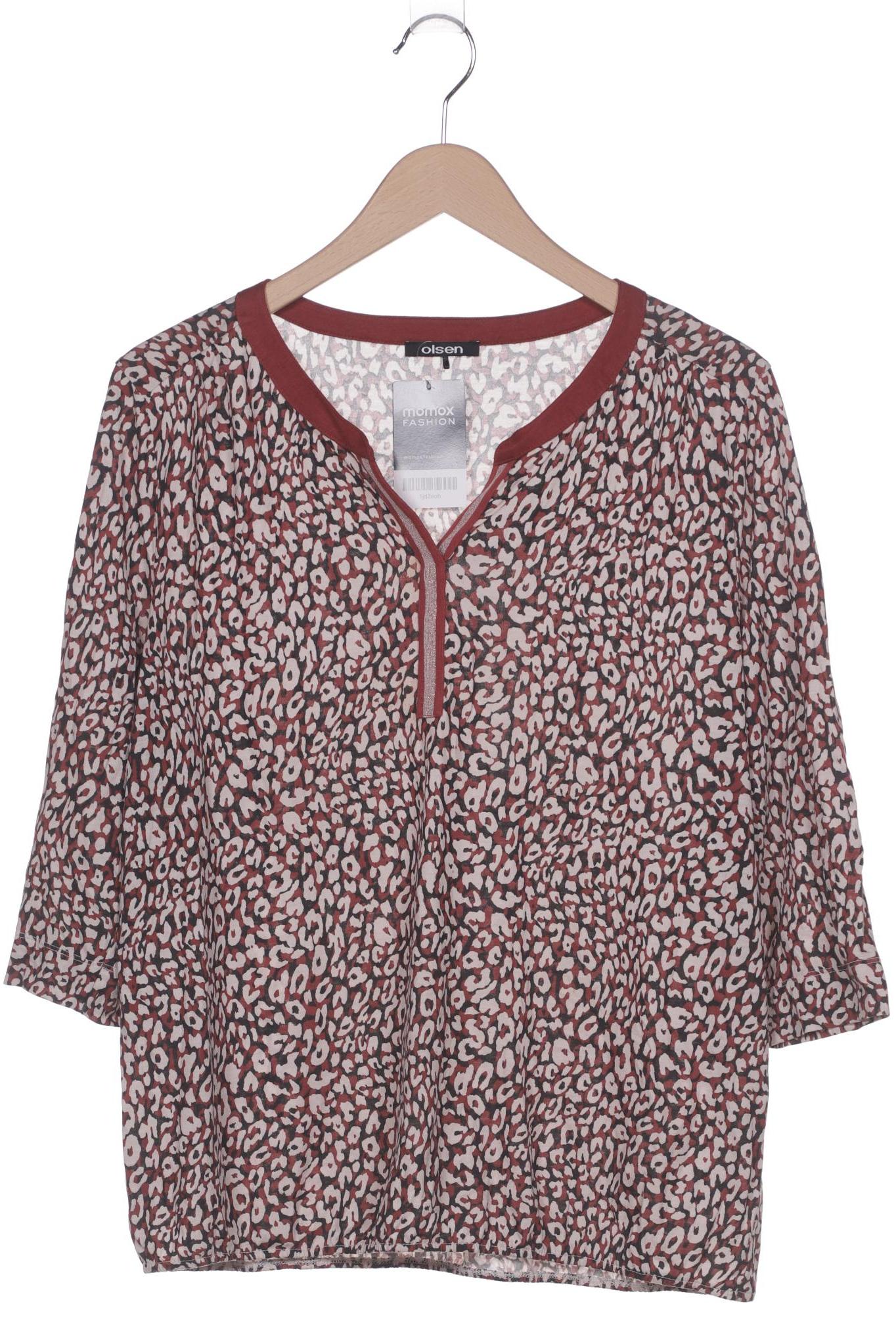 

Olsen Damen Langarmshirt, bordeaux, Gr. 44