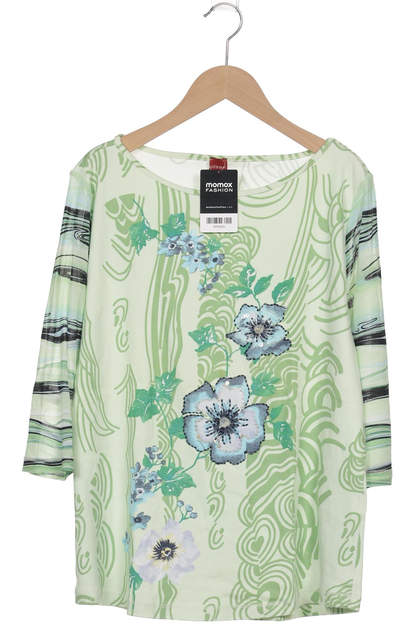 

Olsen Damen Langarmshirt, hellgrün, Gr. 46