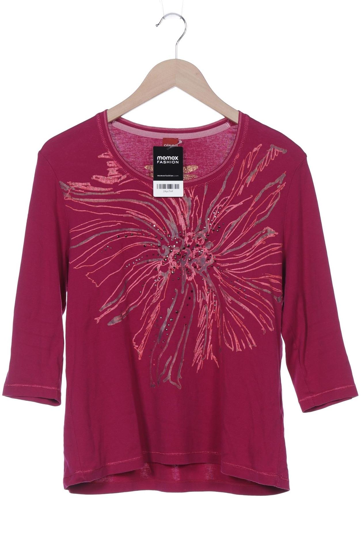 

Olsen Damen Langarmshirt, pink, Gr. 44