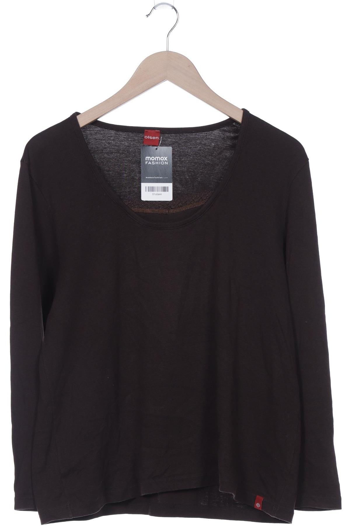 

Olsen Damen Langarmshirt, braun, Gr. 46