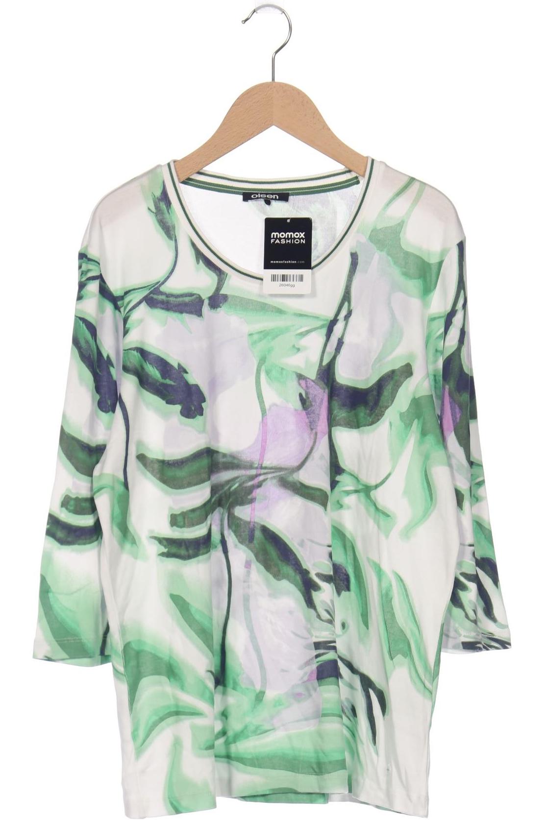 

Olsen Damen Langarmshirt, grün, Gr. 44
