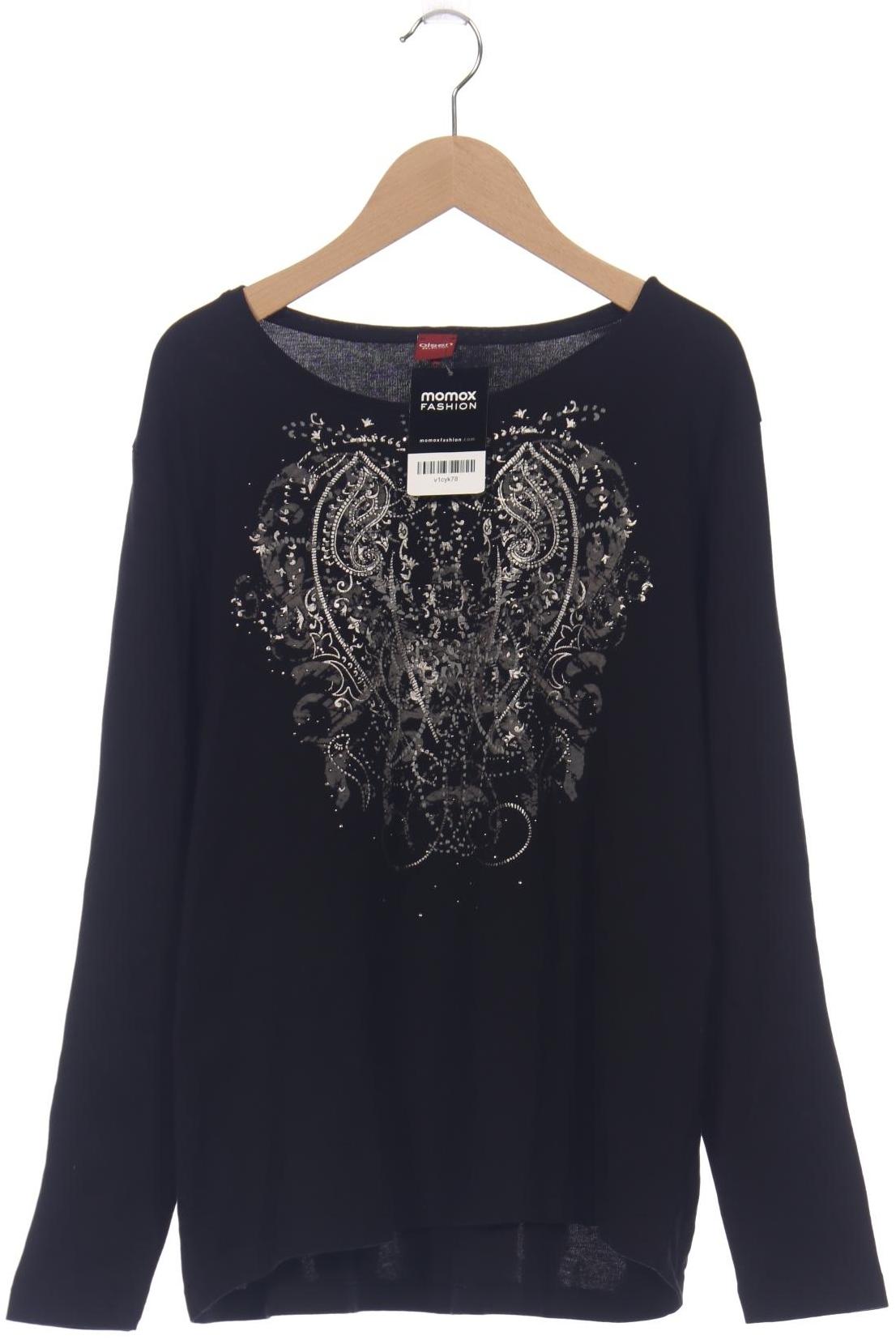 

Olsen Damen Langarmshirt, schwarz, Gr. 48