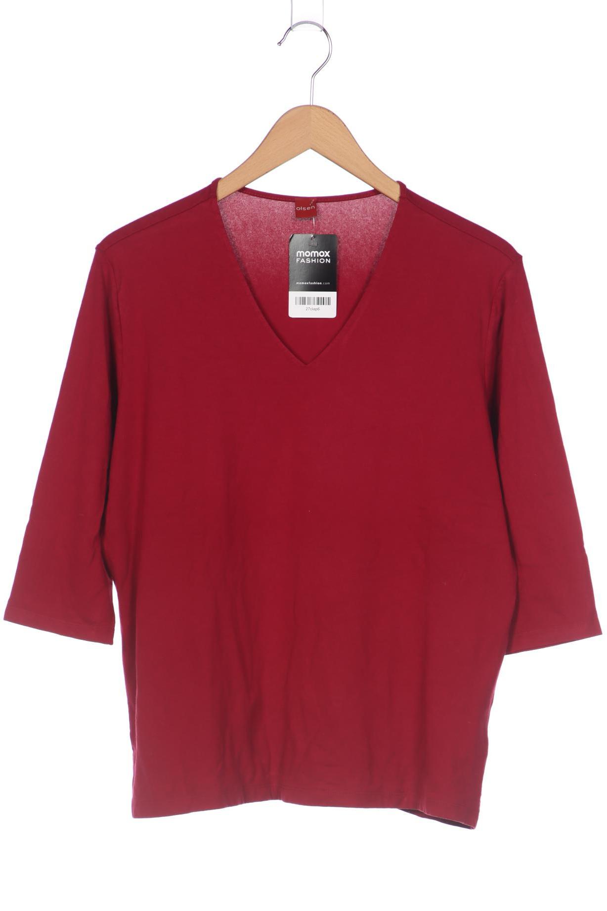 

Olsen Damen Langarmshirt, rot, Gr. 44
