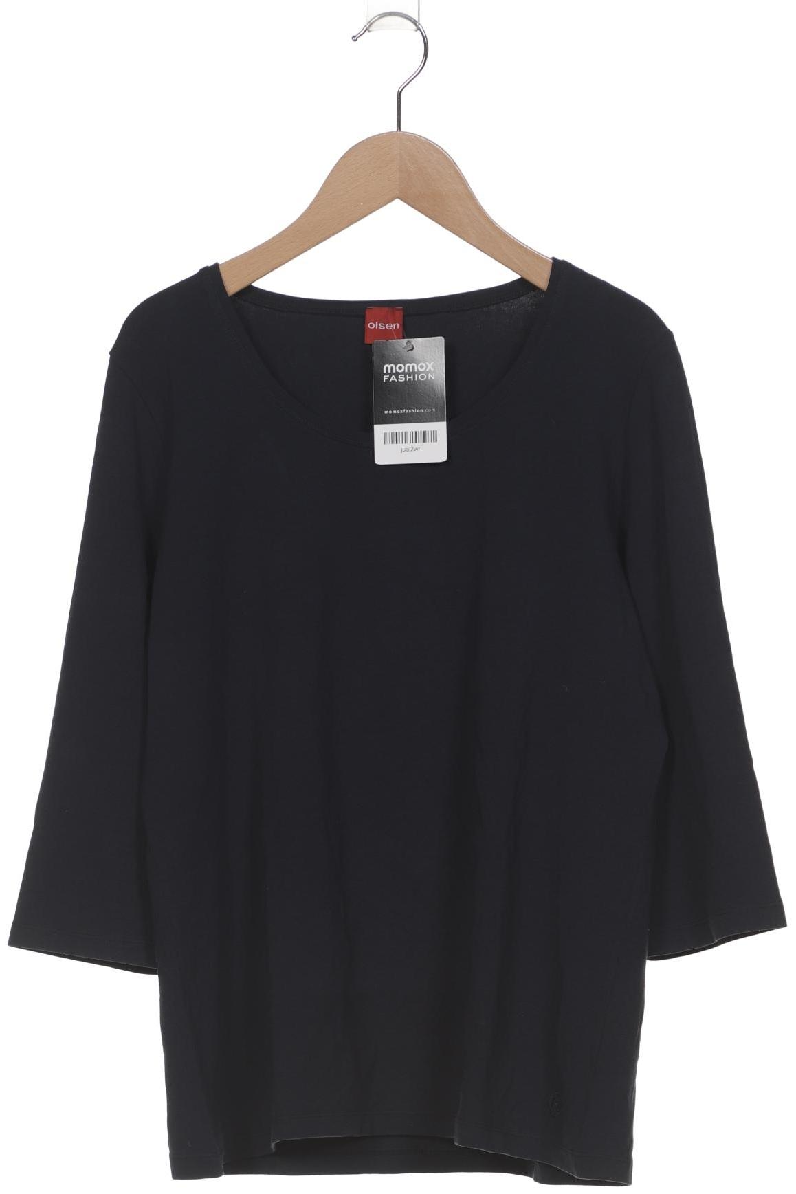 

Olsen Damen Langarmshirt, marineblau, Gr. 42