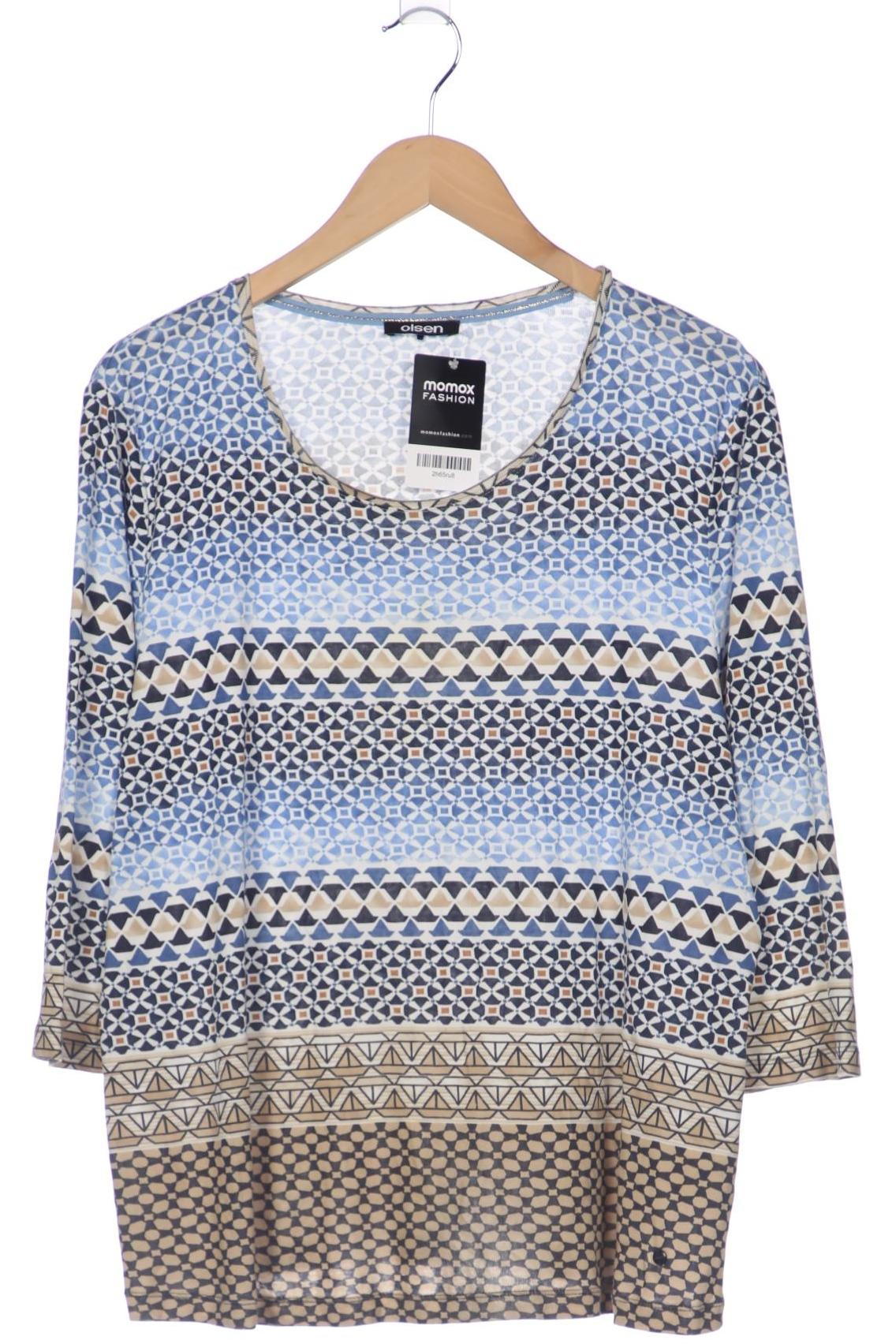 

Olsen Damen Langarmshirt, blau, Gr. 48