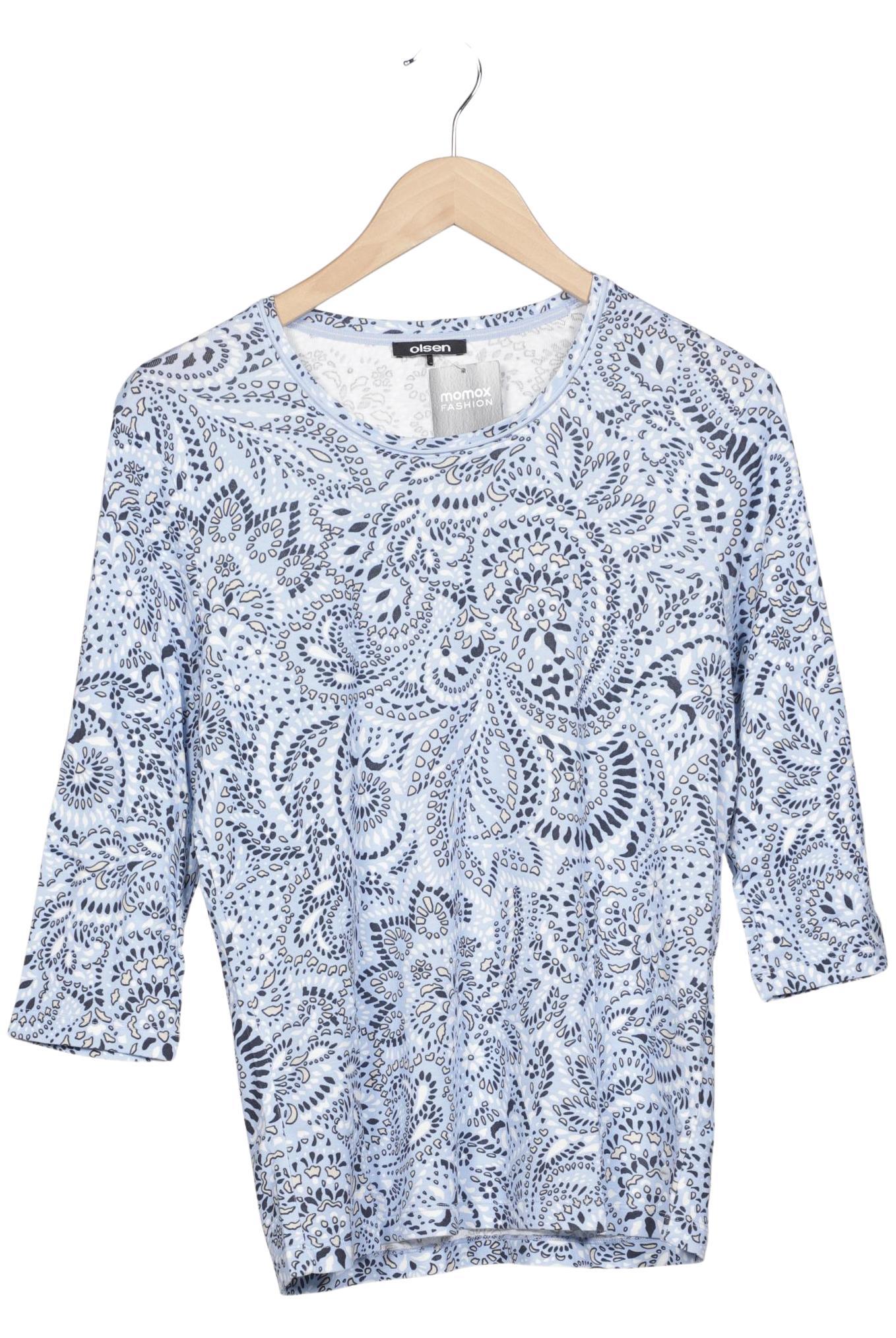 

Olsen Damen Langarmshirt, hellblau, Gr. 40