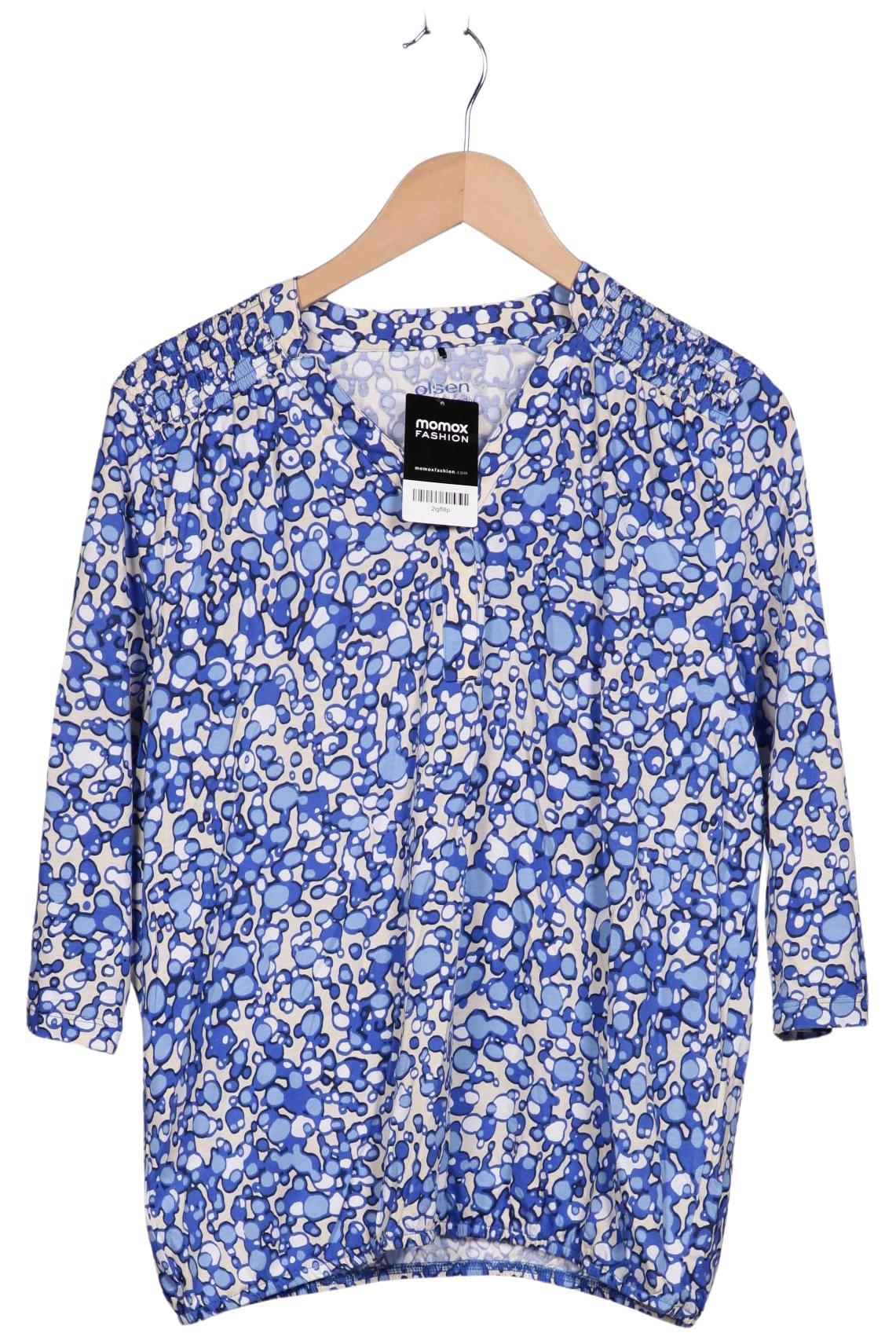 

Olsen Damen Langarmshirt, blau, Gr. 42