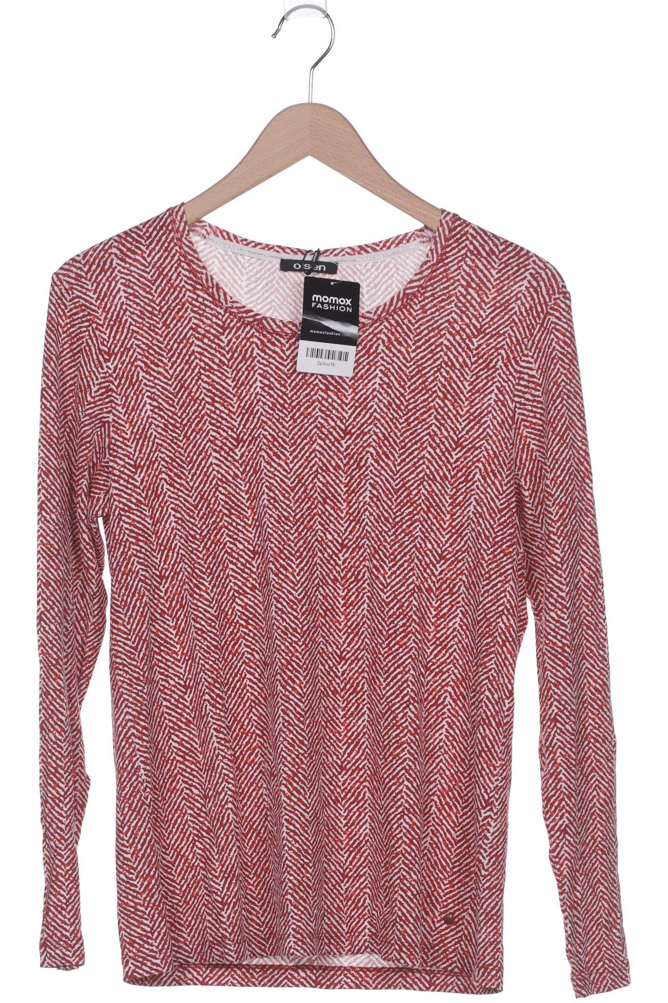 

Olsen Damen Langarmshirt, bordeaux, Gr. 42