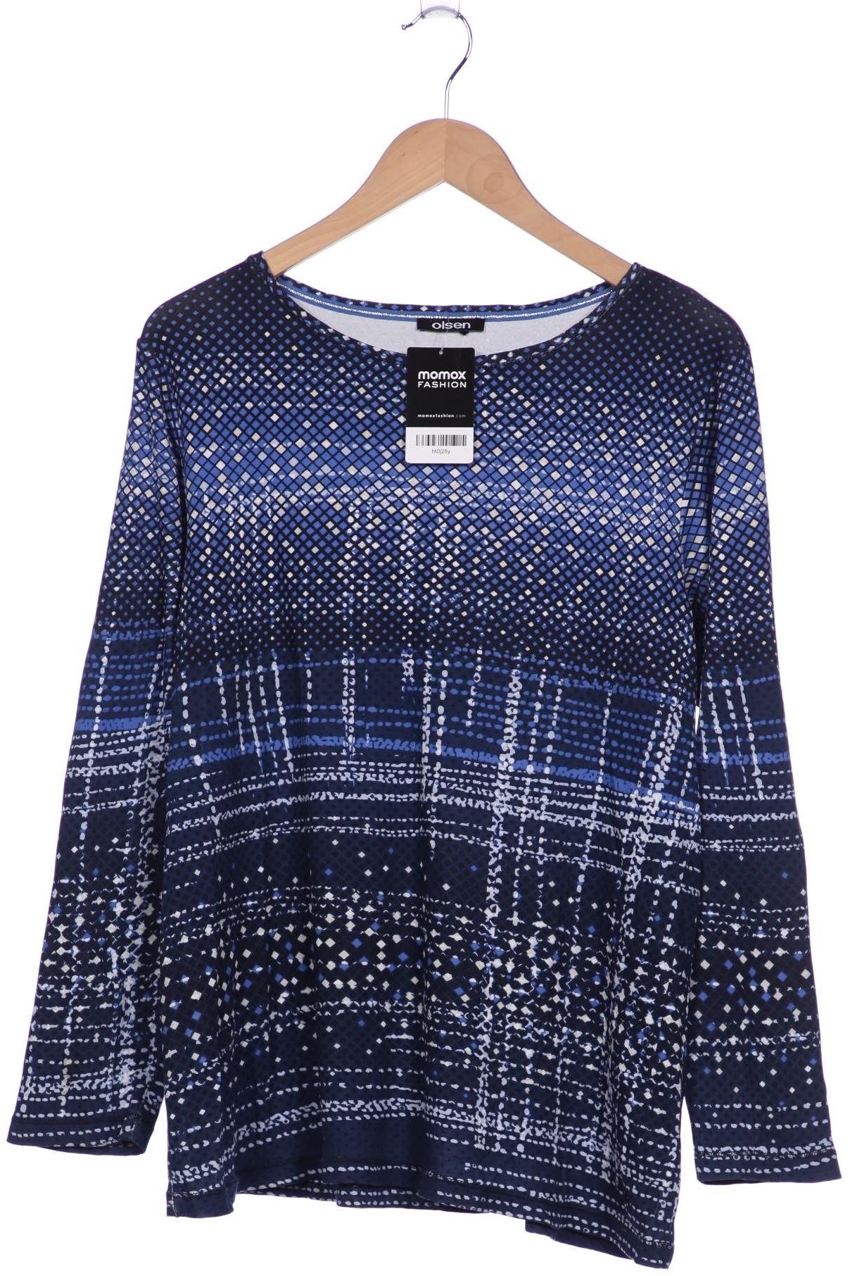 

Olsen Damen Langarmshirt, marineblau, Gr. 48