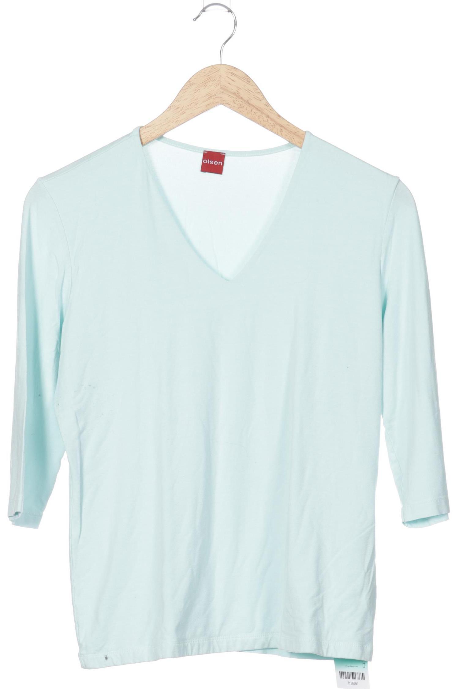 

Olsen Damen Langarmshirt, türkis, Gr. 42