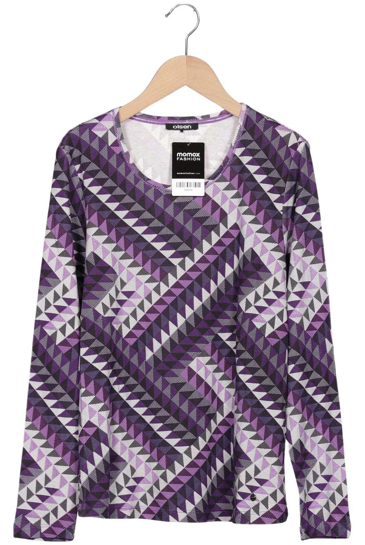 

Olsen Damen Langarmshirt, flieder, Gr. 40