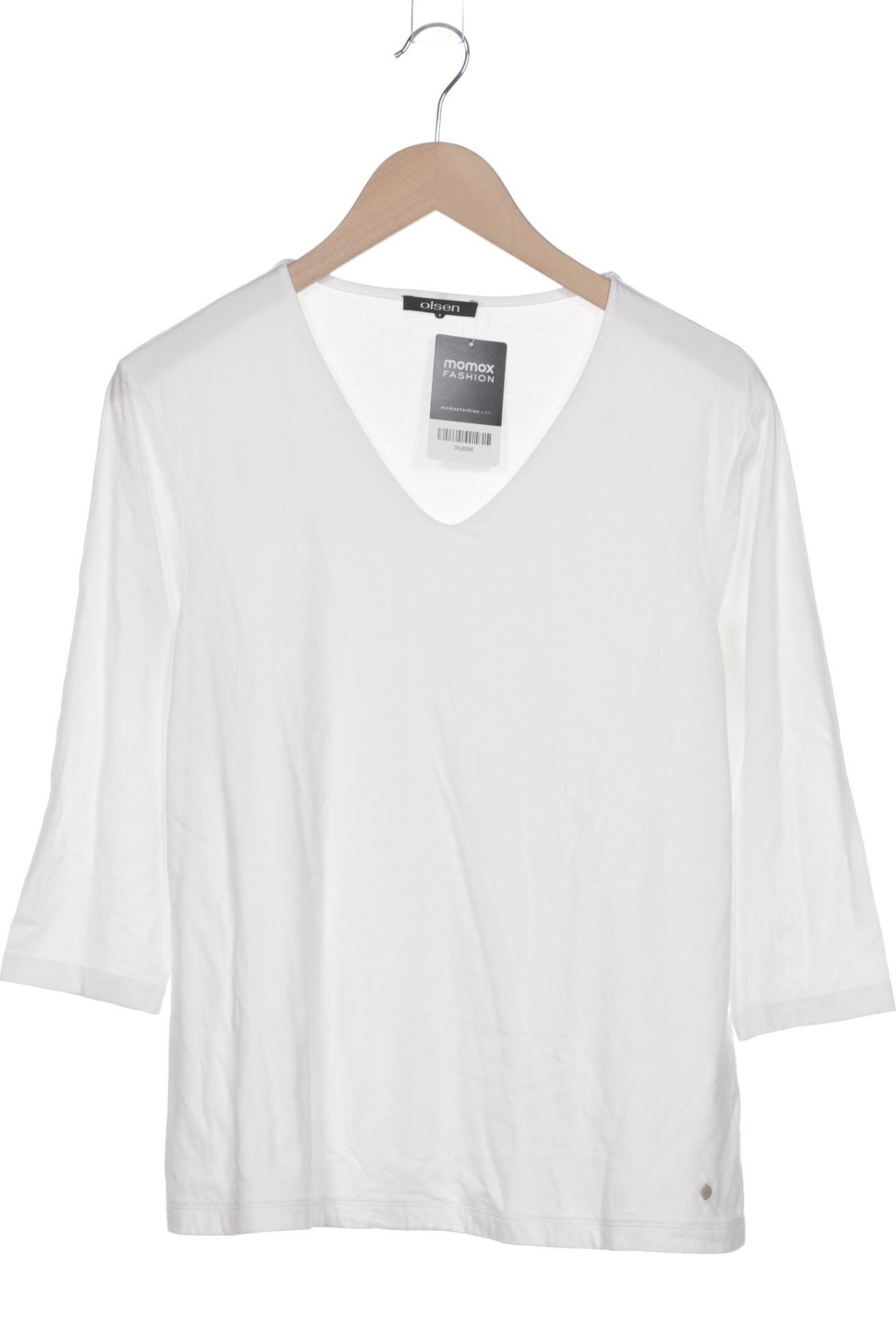

Olsen Damen Langarmshirt, weiß, Gr. 44