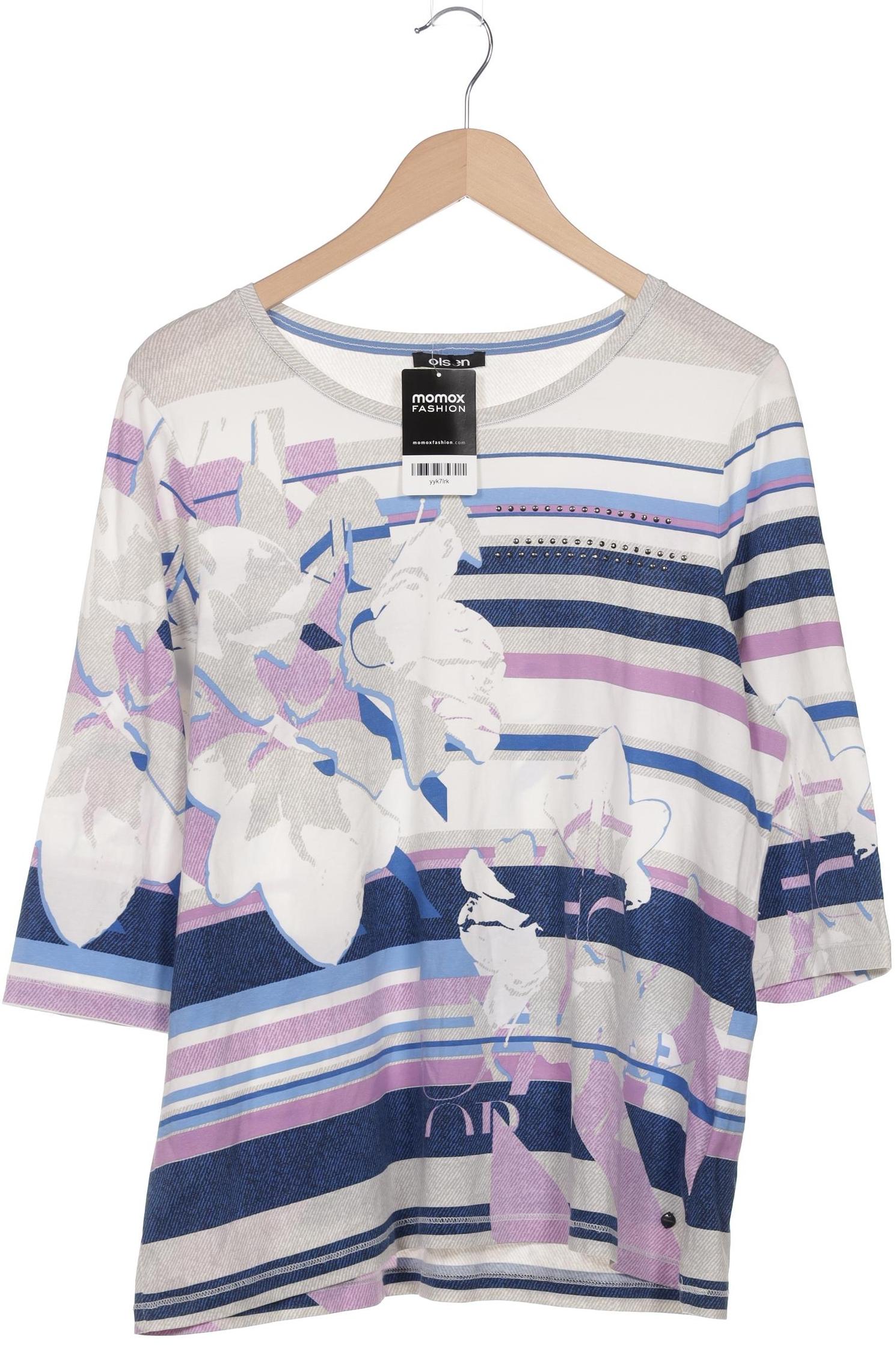 

Olsen Damen Langarmshirt, blau, Gr. 44