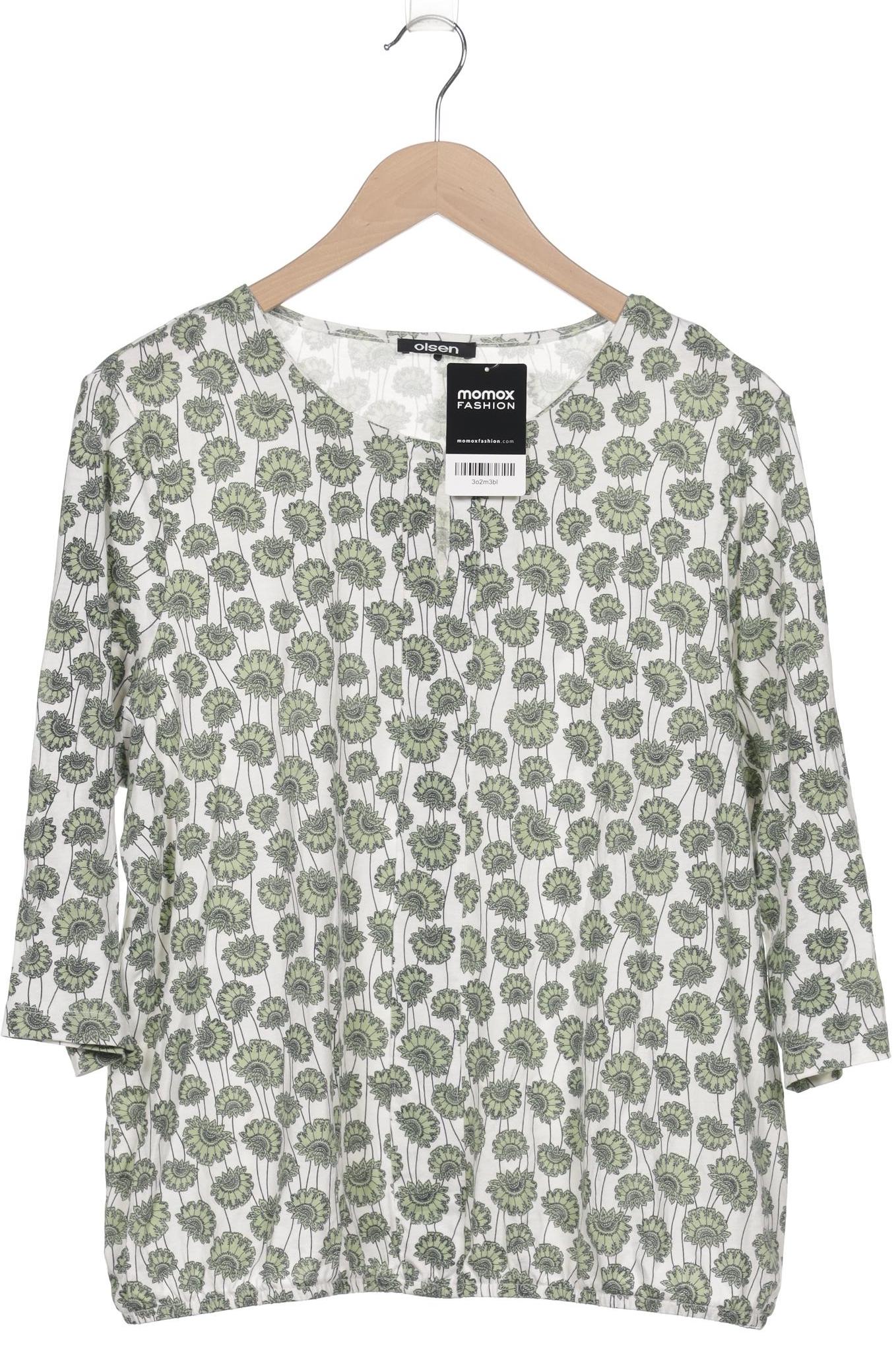 

Olsen Damen Langarmshirt, grün, Gr. 44