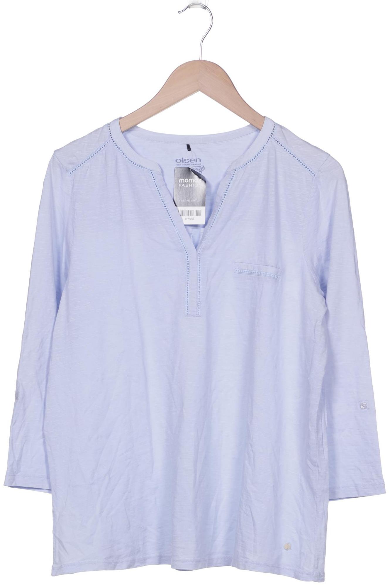 

Olsen Damen Langarmshirt, hellblau, Gr. 48